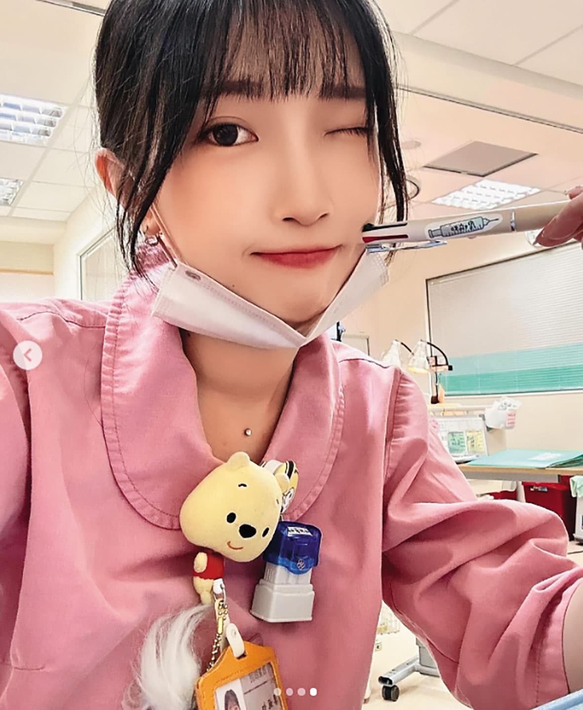 廖婉如外型甜美，但偷拍、霸凌爭議不斷。（翻攝老師她犯規IG）