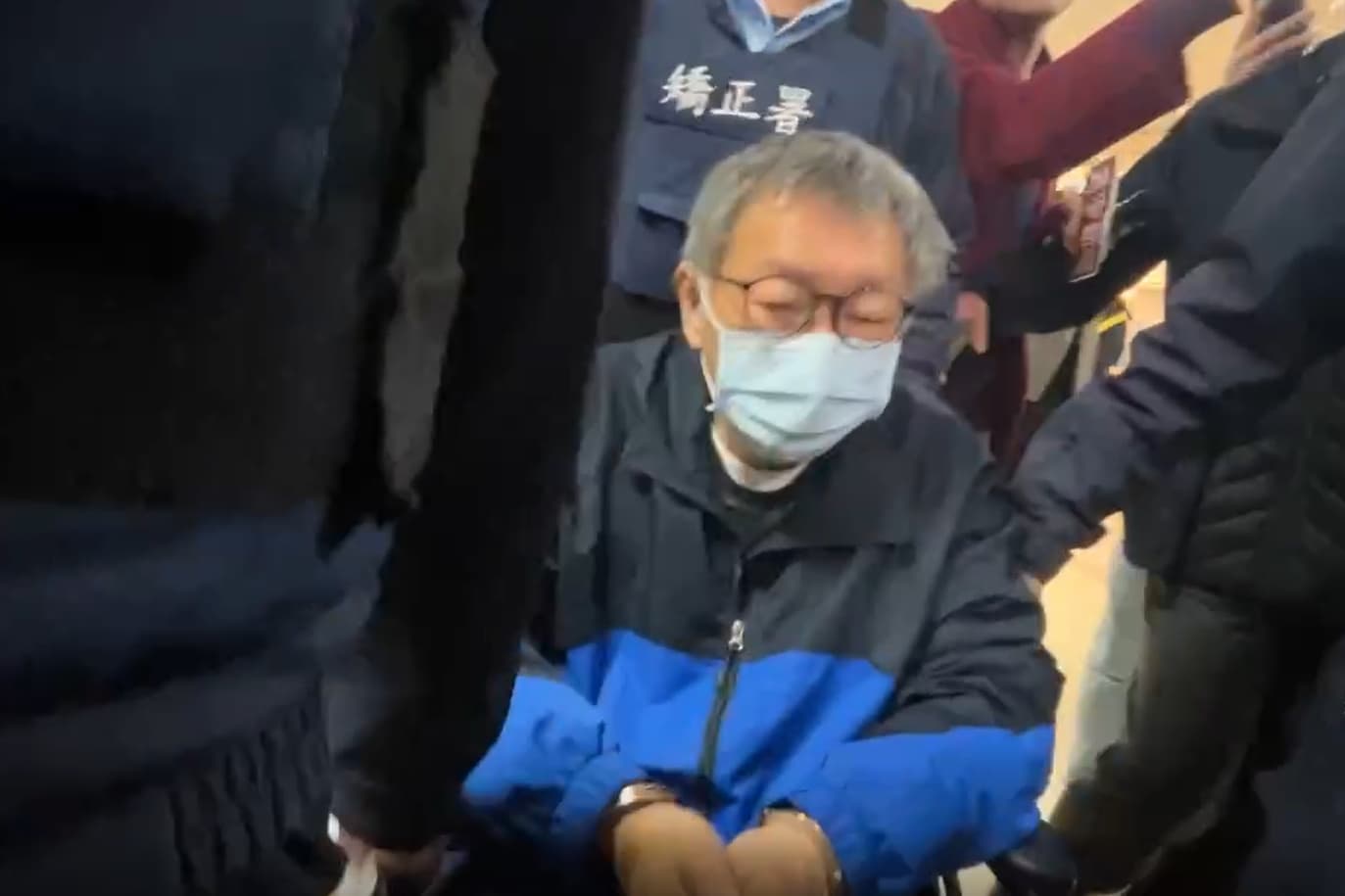前民眾黨主席柯文哲昨進行手術。（讀者提供）