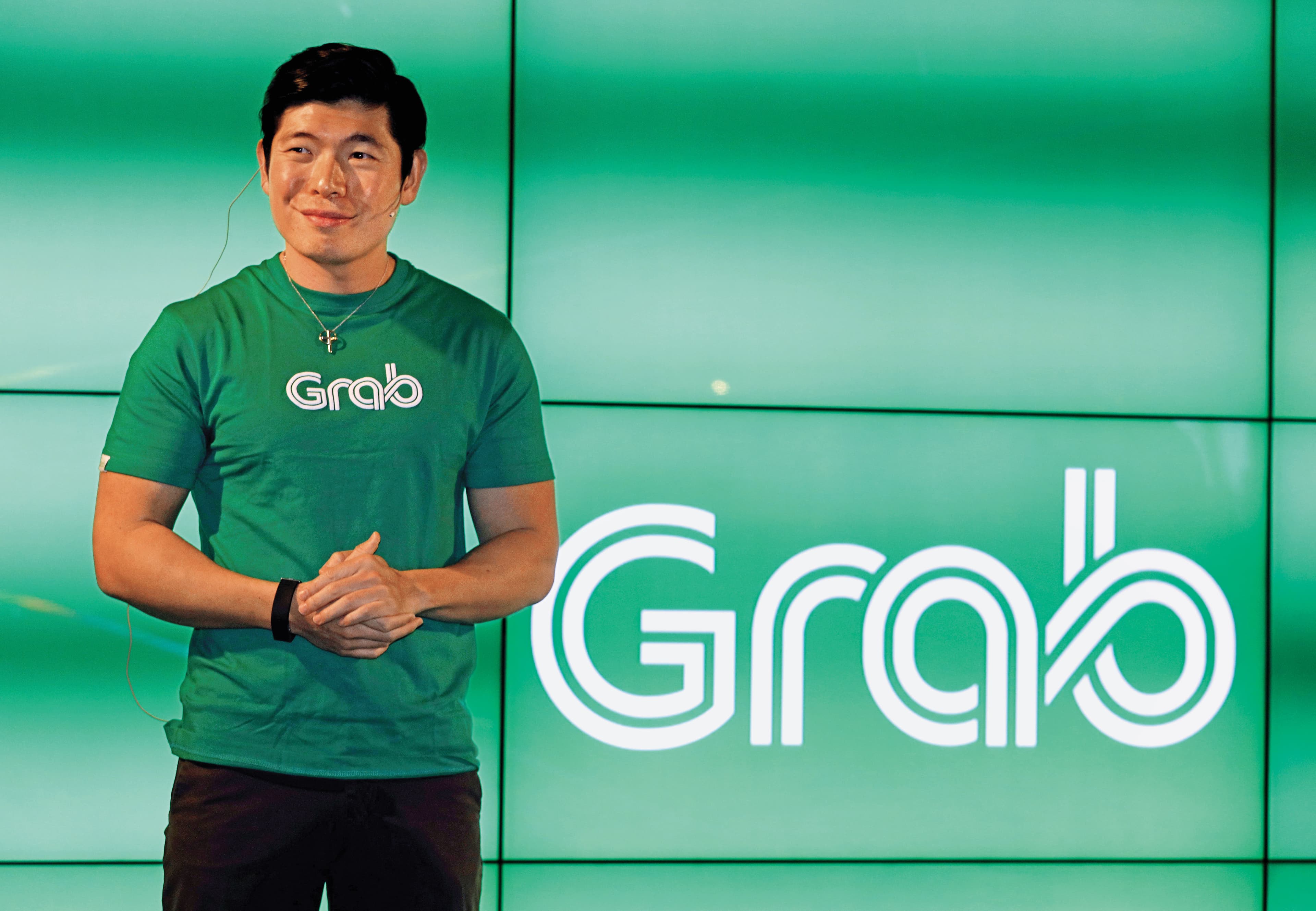 Grab集團執行長暨共同創辦人陳炳耀相當看好台灣市場。（達志影像）