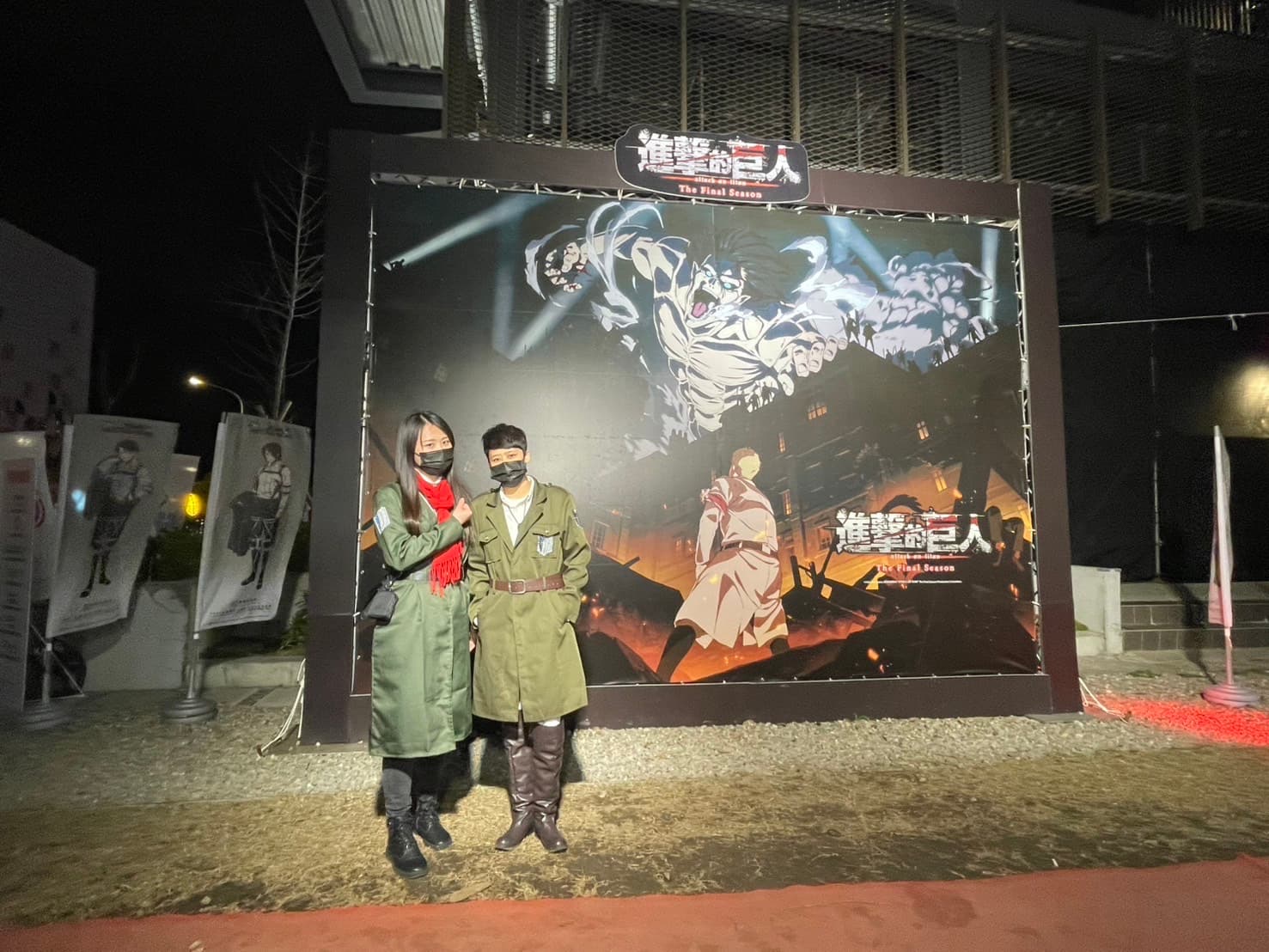 一旁還設有主題拍照區，讓民眾跟喜愛的角色合影打卡。（翻攝自樂遊桃園臉書）