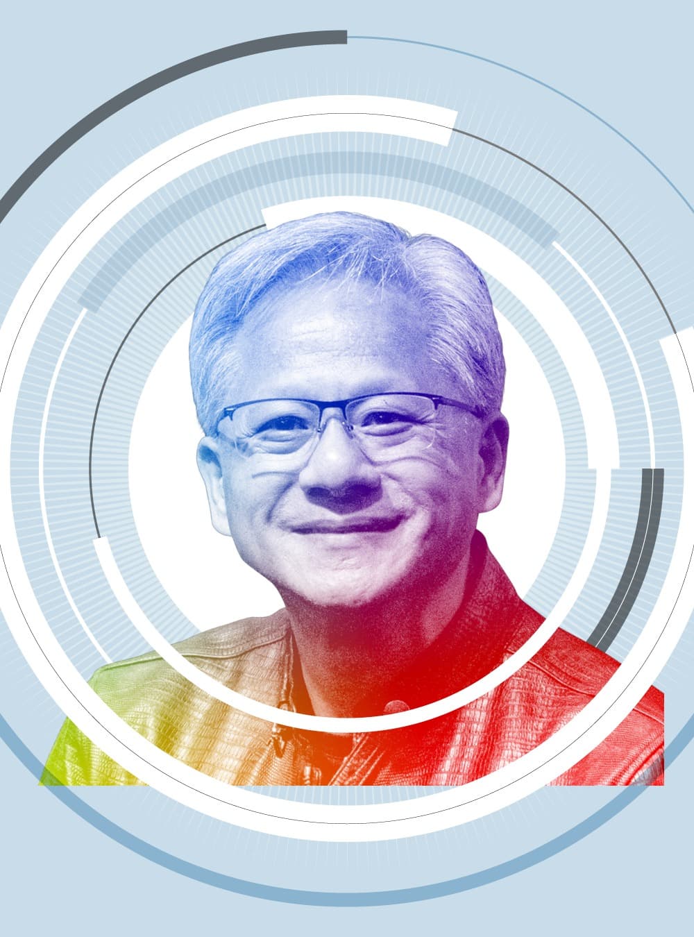 黃仁勳則連續兩年上榜。（翻攝TIME官網）