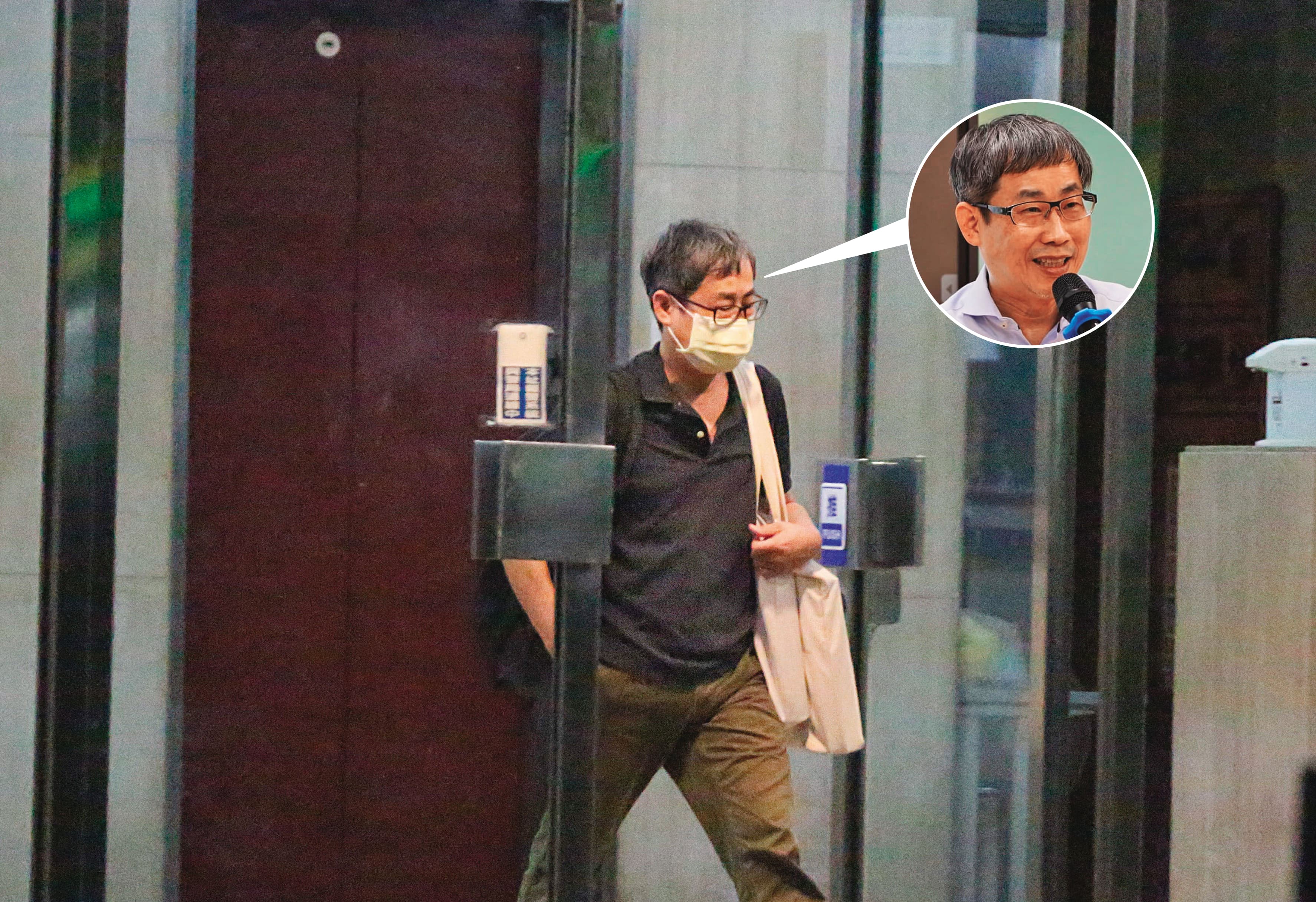 06/29  22：27 張晉源（圖）有最大吹哨者之稱，他與黃國昌成立「揭弊暨吹哨者保護協會」，去年6月與柯文哲及許芷瑜密會後，走出A女住處。