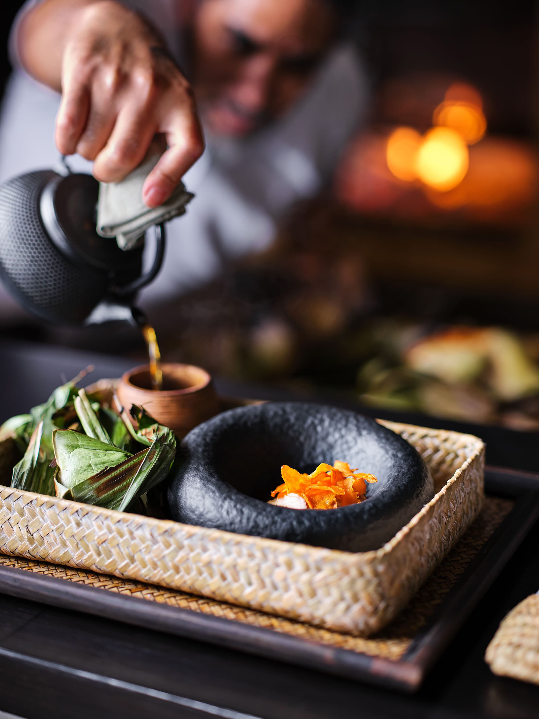 位於奧克蘭的薩摩亞風味餐廳Tala，以太平洋文化為靈感提供深刻動人且沉浸式的用餐體驗。（紐西蘭觀光局提供）