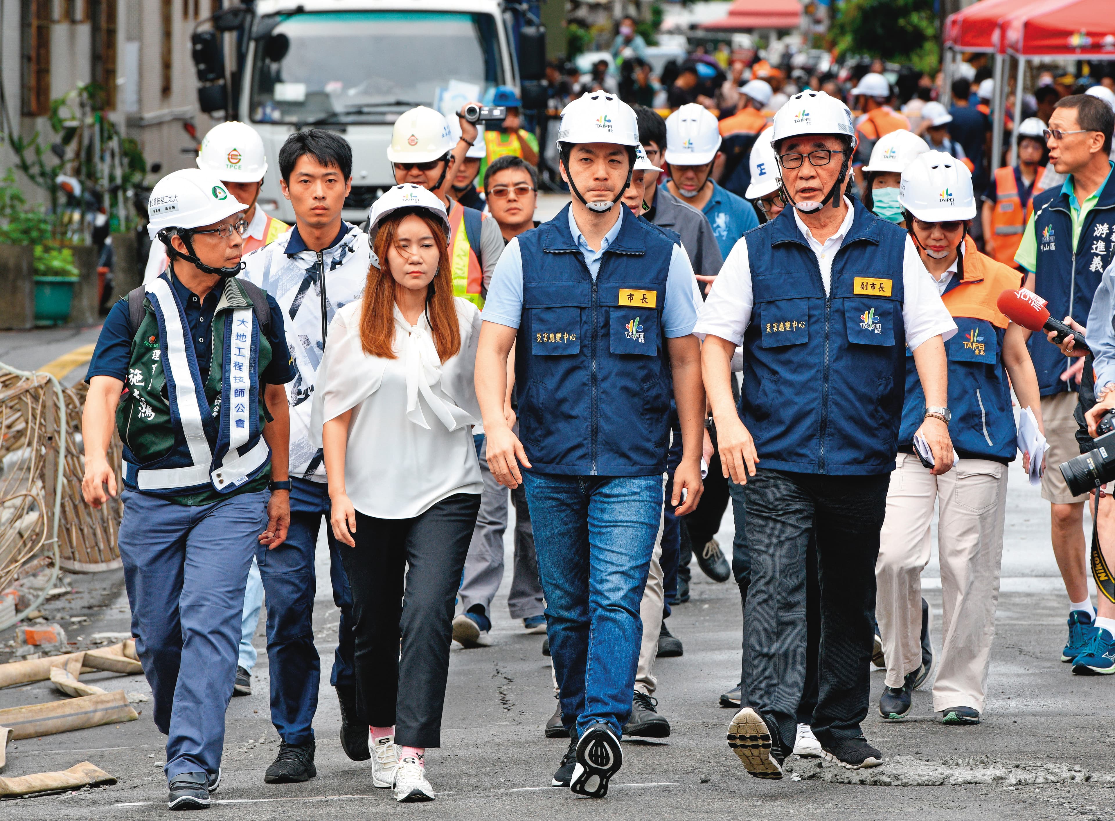 台北市長蔣萬安宣示北市進入大都更時代，副市長李四川也說居住安全重要過居住正義。