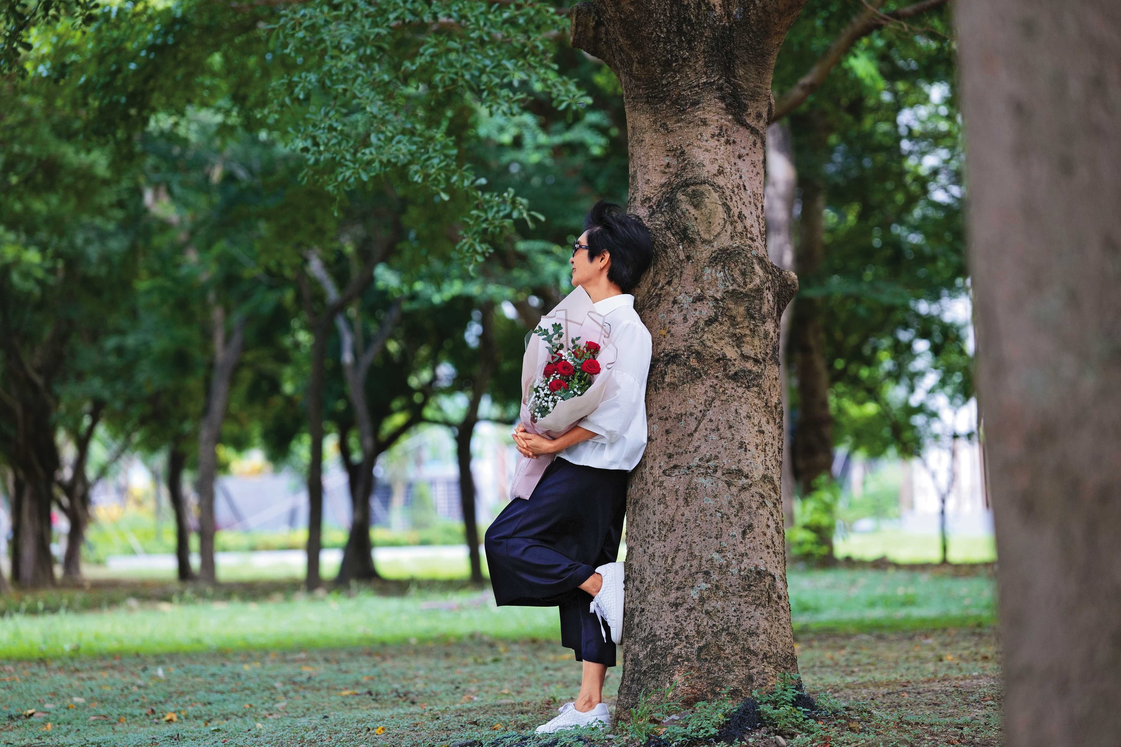 陳真63歲時提出離婚，她強調女生不管賺多賺少，一定要有經濟能力，也要好好善待自己。
