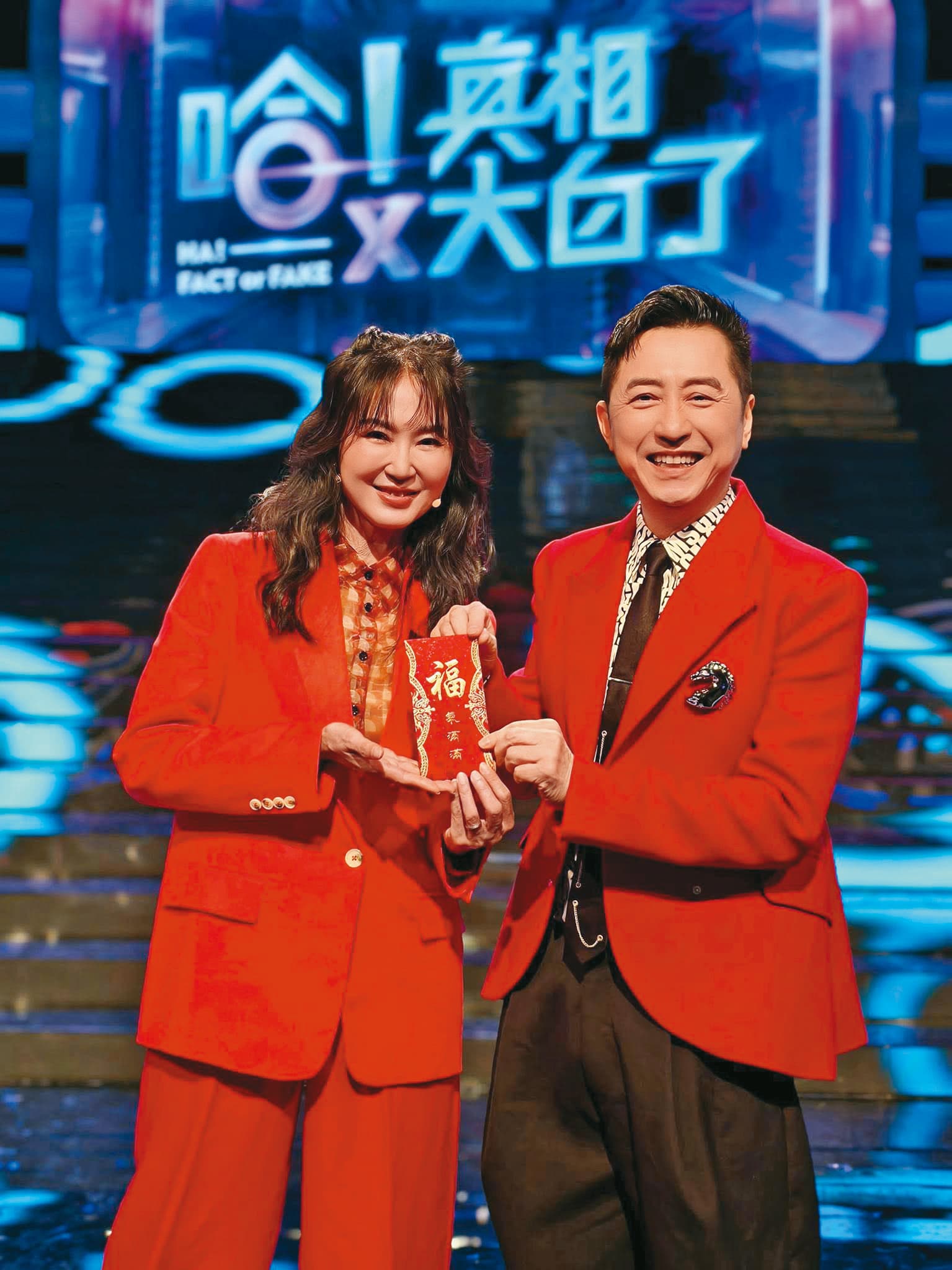 日前李之勤（左）上哈林（右）的節目，兩人也是在歌壇認識超過30年的老友。（翻攝自李之勤臉書）