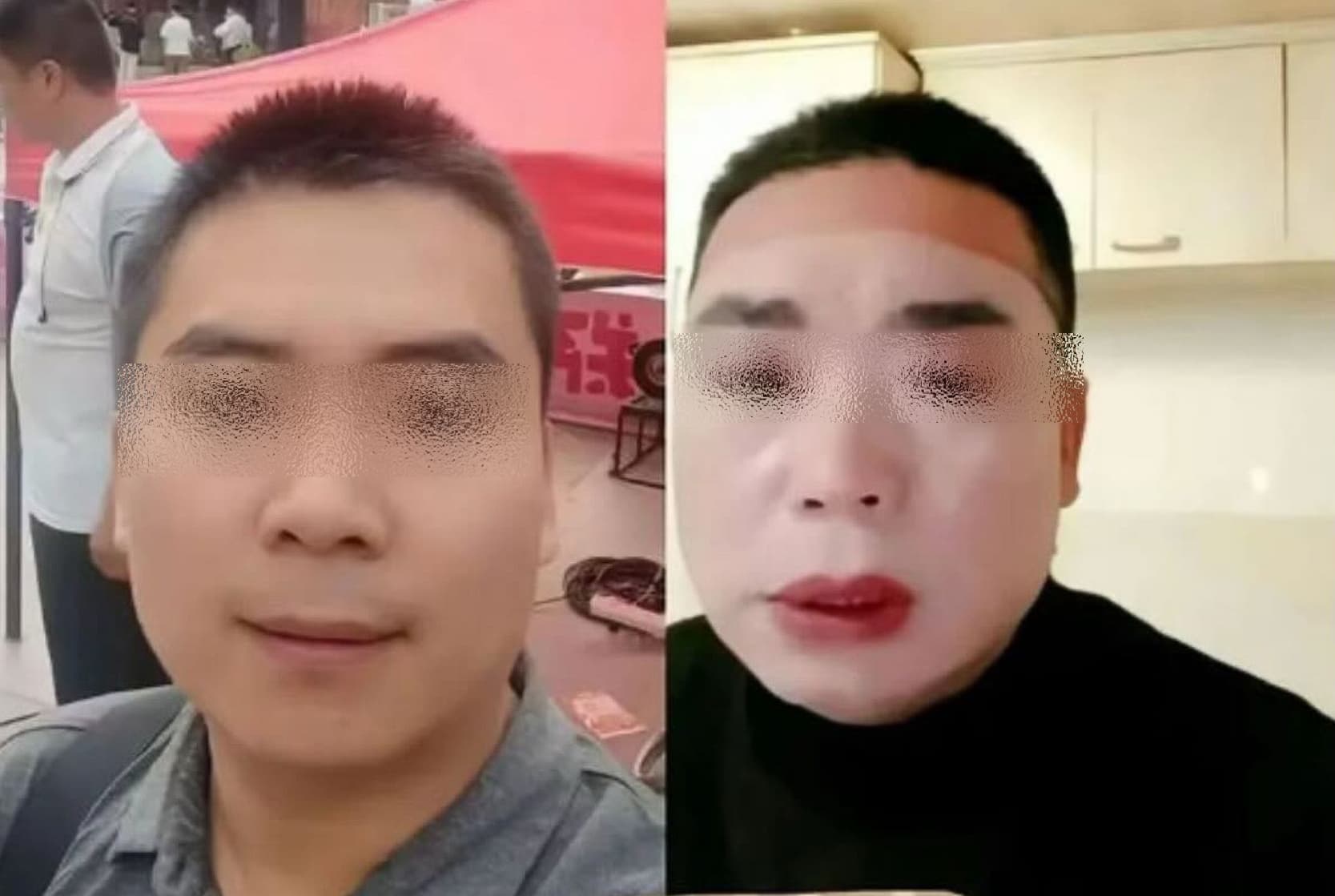 網友流出焦姓男子的真面目，引發眾人熱議。（翻攝畫面）
