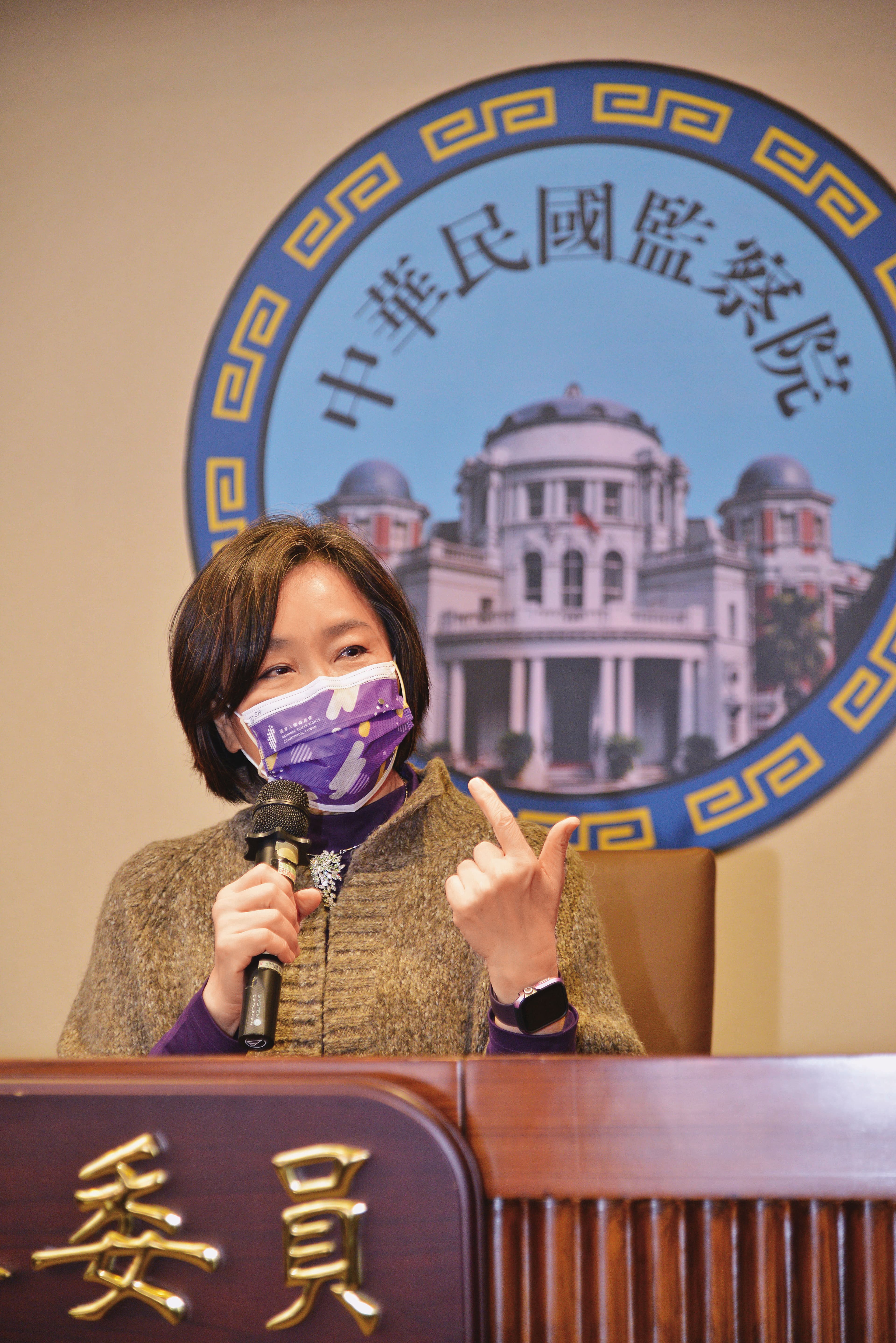 監委紀惠容（圖）表示，行政院應盡快協調、修法，對樓梯升降椅妥善管制。