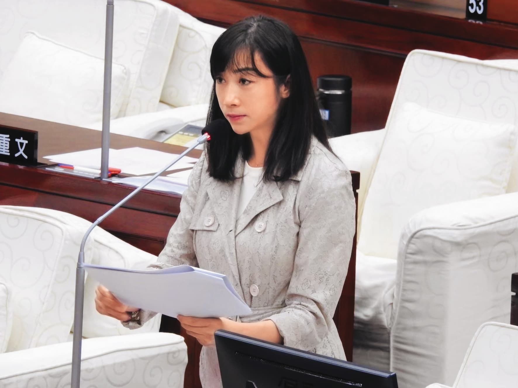 台北市議員許淑華（圖）痛批北市府兒少保護出現破口。（許淑華辦公室提供）