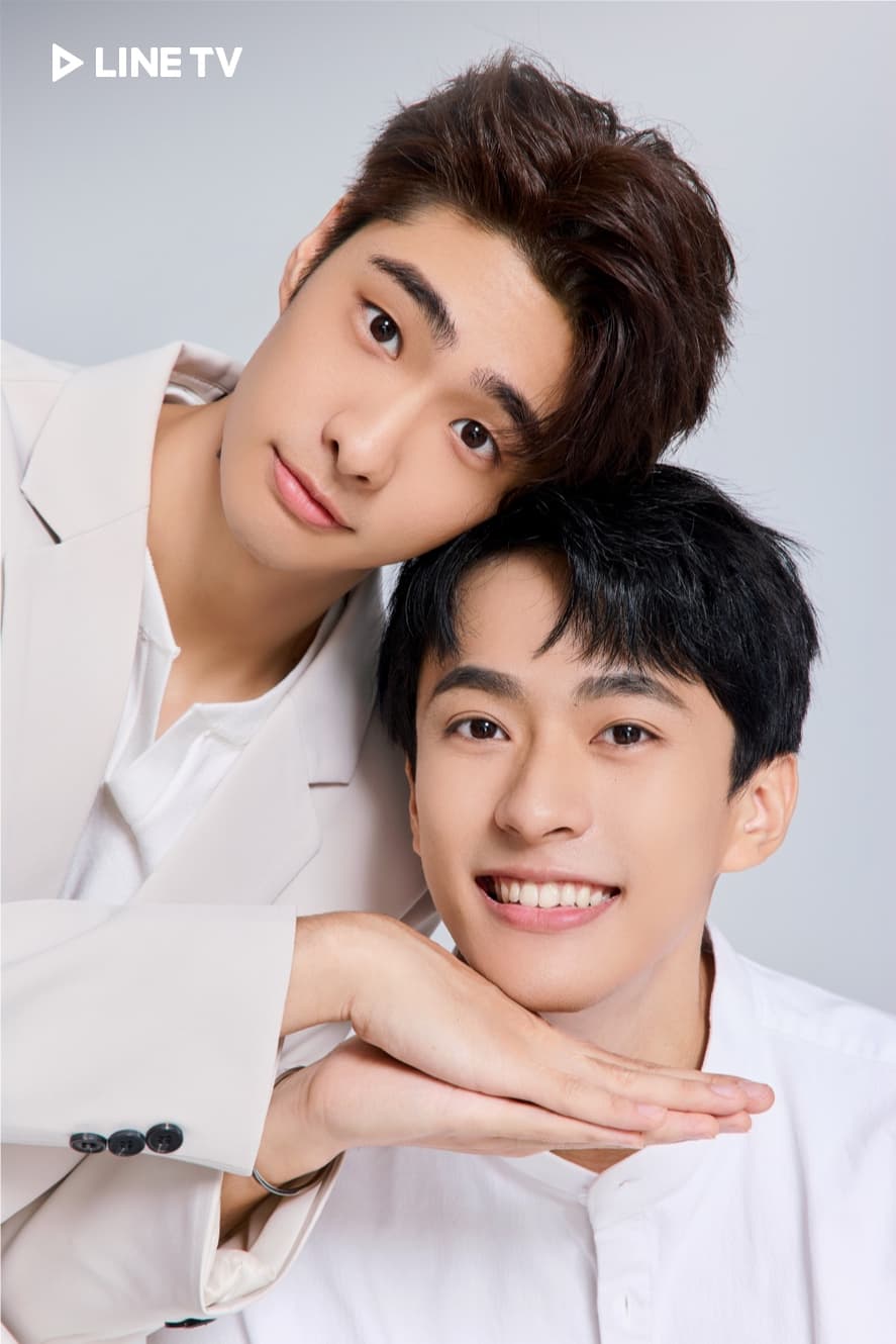 《獨佔接班人》徐瑋澤(右)、朴靖恆(左)組成「圖章CP」。（LINE TV提供）