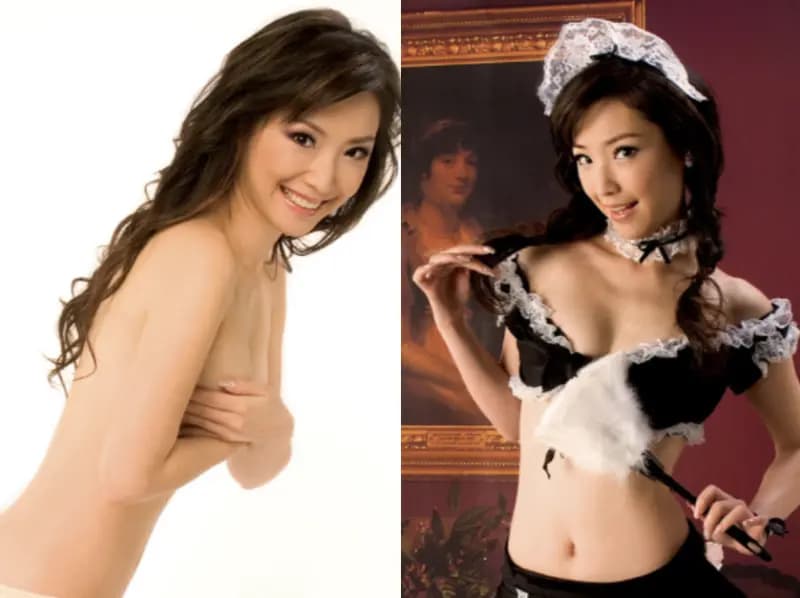 王俐人被挖出昔日就曾拍過更大尺度的寫真。（翻攝自微博）