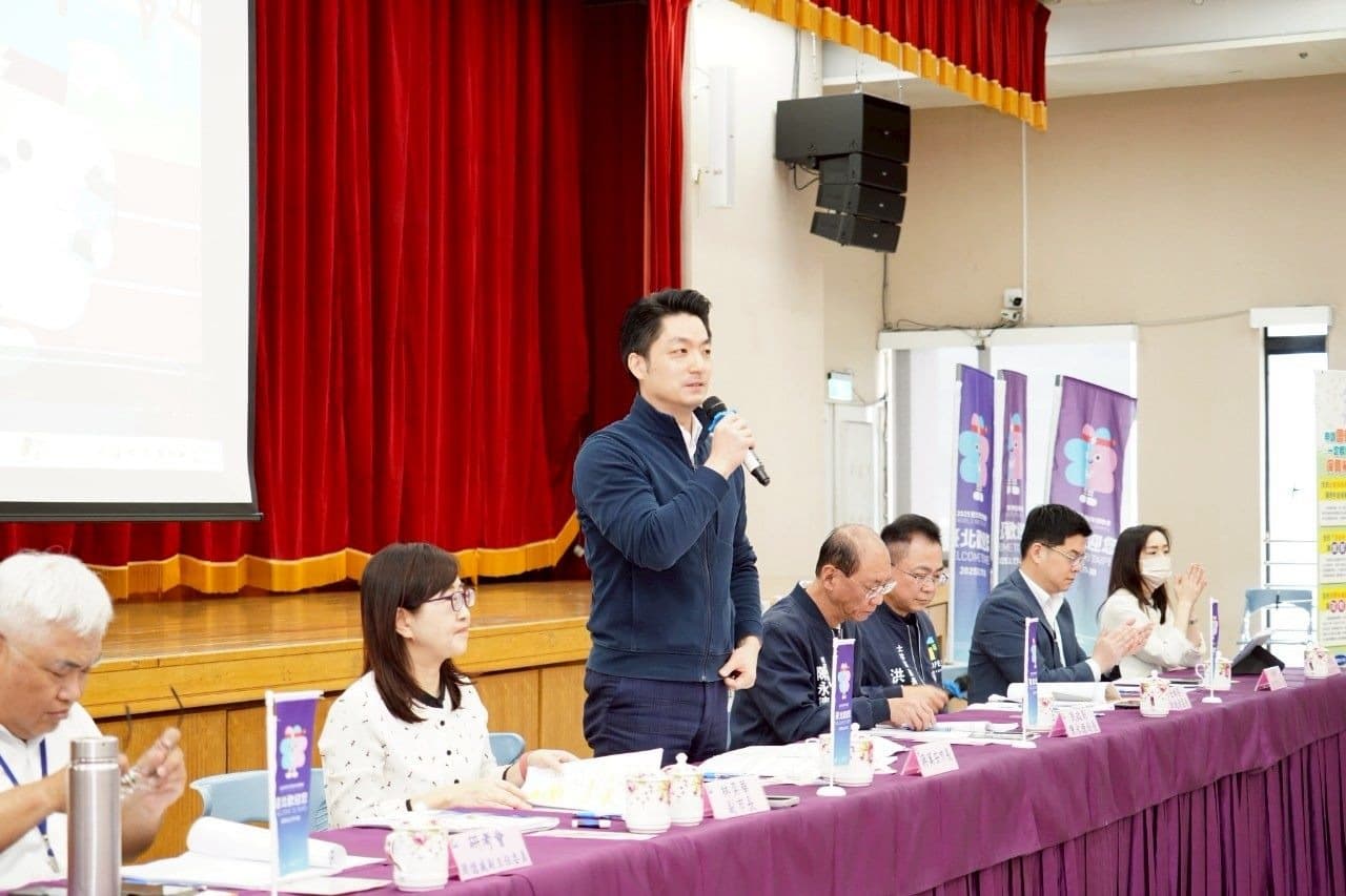 蔣萬安今日受訪表示，盼司法秉公處理、釐清事實，有一致標準。（台北市政府提供）
