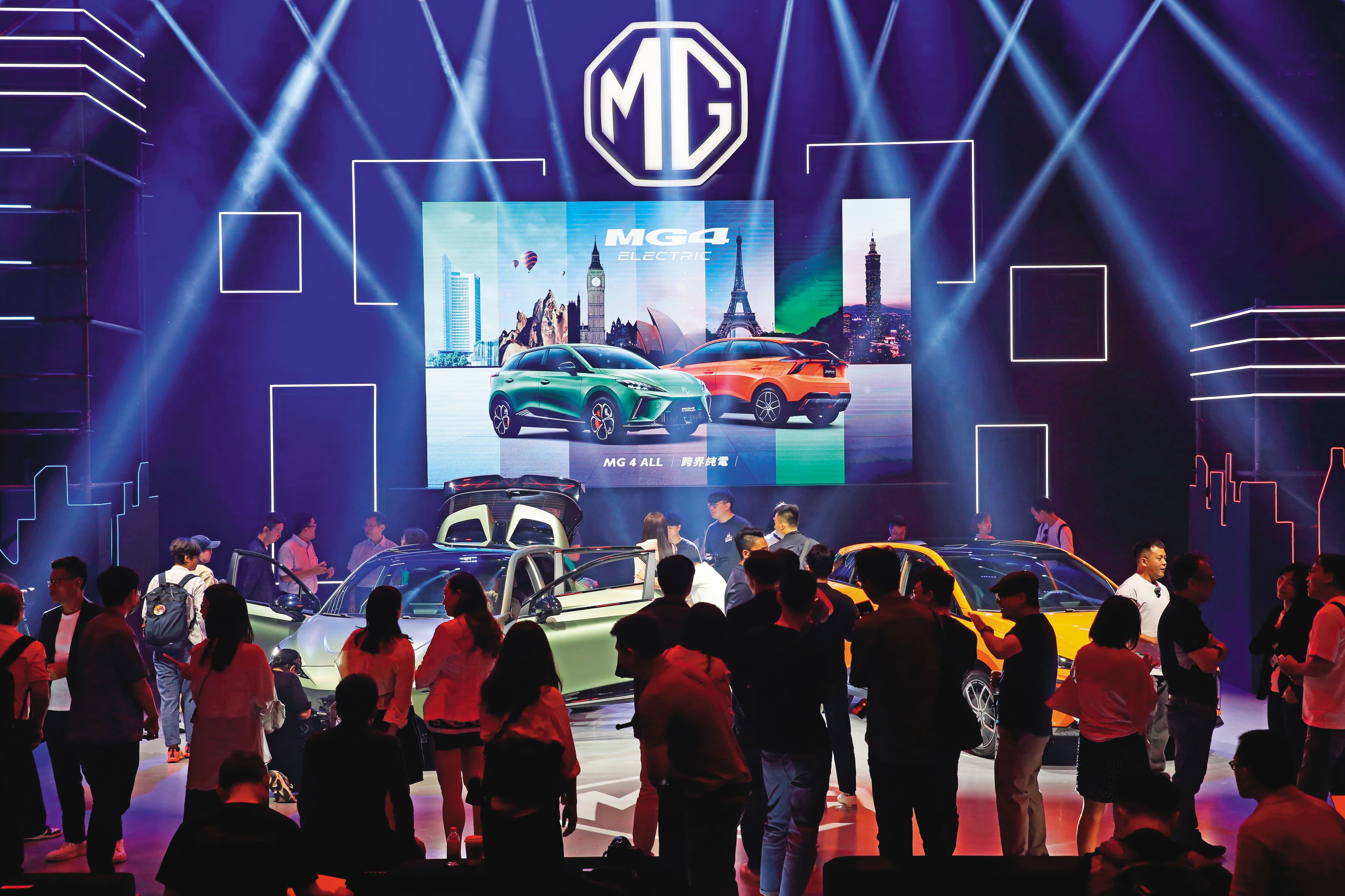 因中國汽車品牌MG大賣，才有國產化政策的實施。