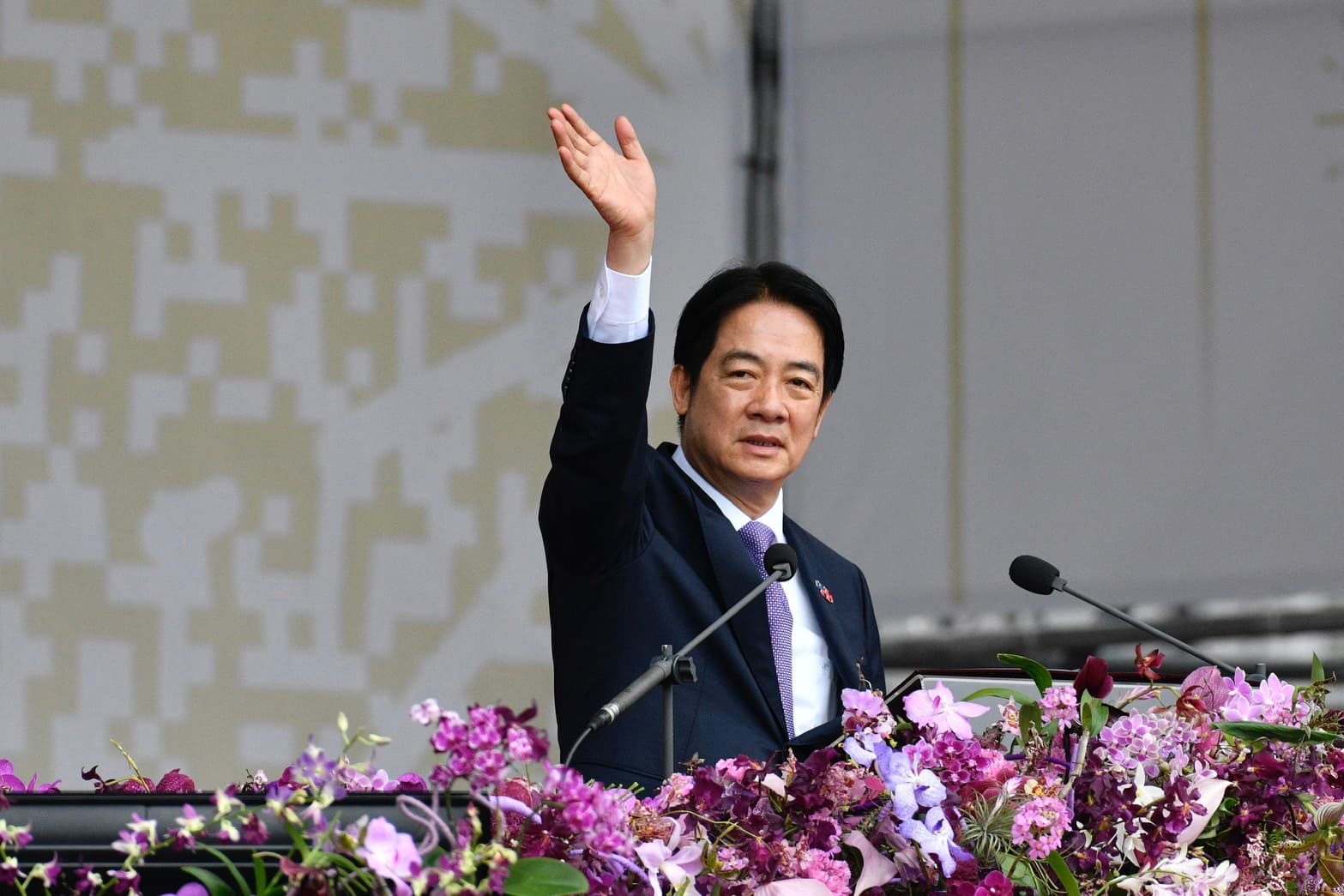 總統賴清德發表國慶演說。