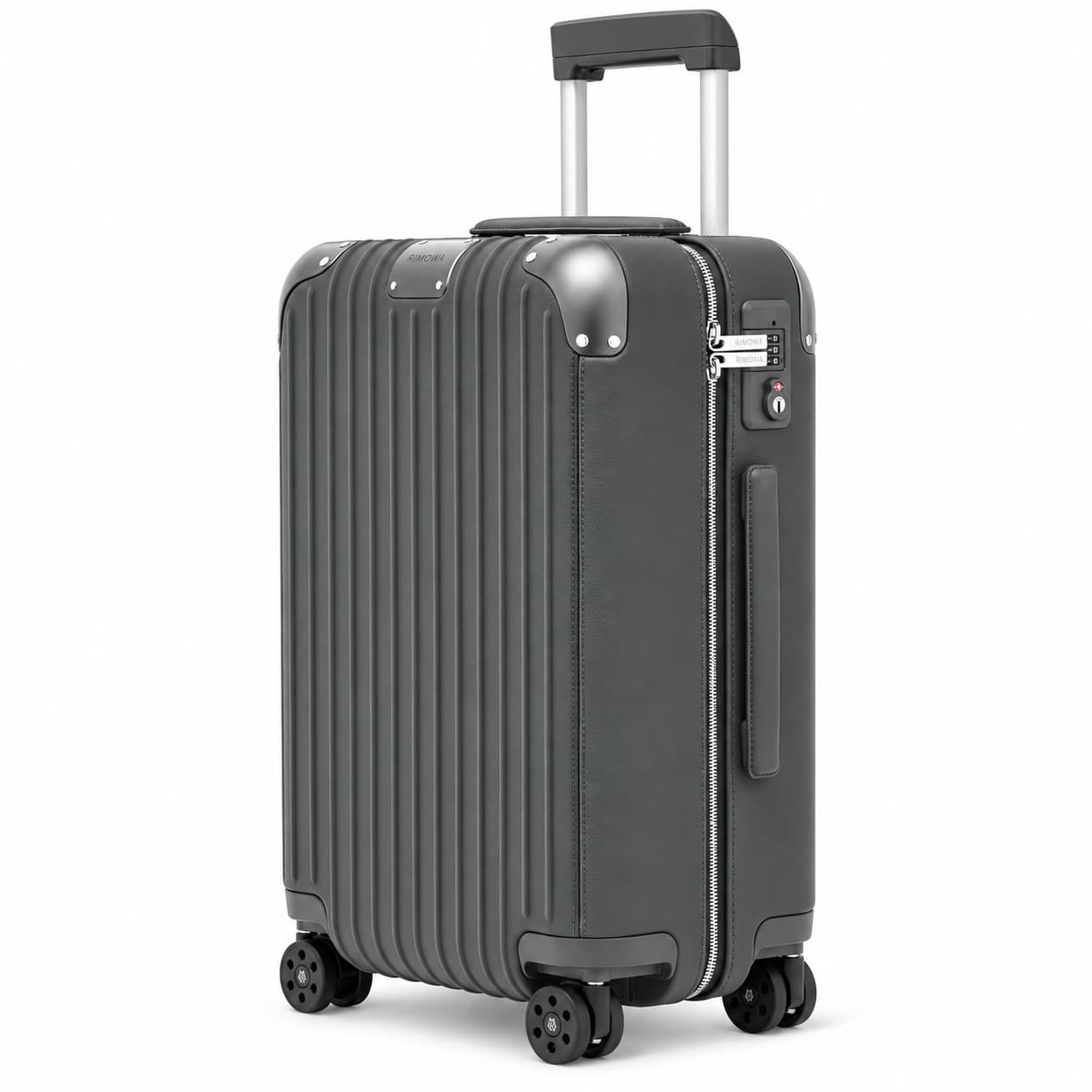 Distinct系列炭灰色Cabin行李箱。NT$119,600（美之心提供）
