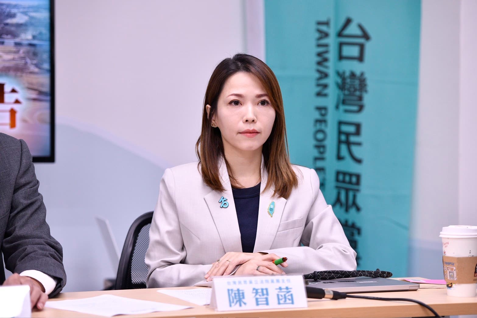 陳智菡認為，楊寶楨若想參選就循黨內制度登記。（資料照；鏡報李智為）