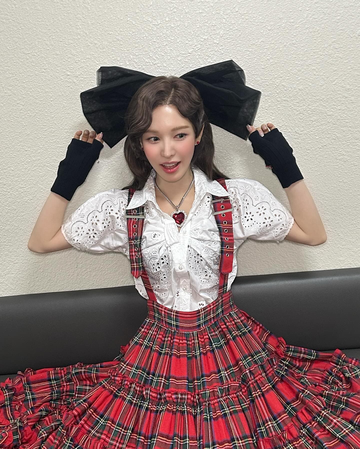 同公司Red Velvet成員WENDY也親自透過粉絲交流平台向粉絲說明自己缺席SM演唱會的原因。（翻攝WENDY INS）