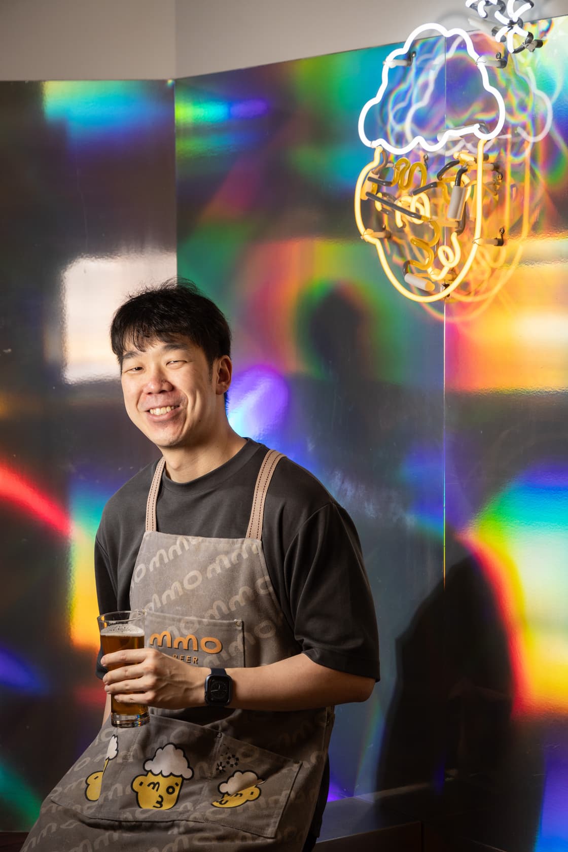 老闆Kevin喜歡旅居國外時喝酒的輕鬆感，想複製這份愉悅帶給客人。 