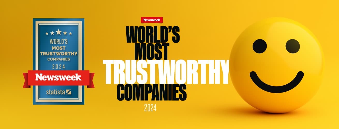 《新聞週刊》（Newsweek）近日公布「2024年全球最值得信賴公司」（World's Most Trustworthy Companies 2024）調查名單。（翻攝自Newsweek官網）