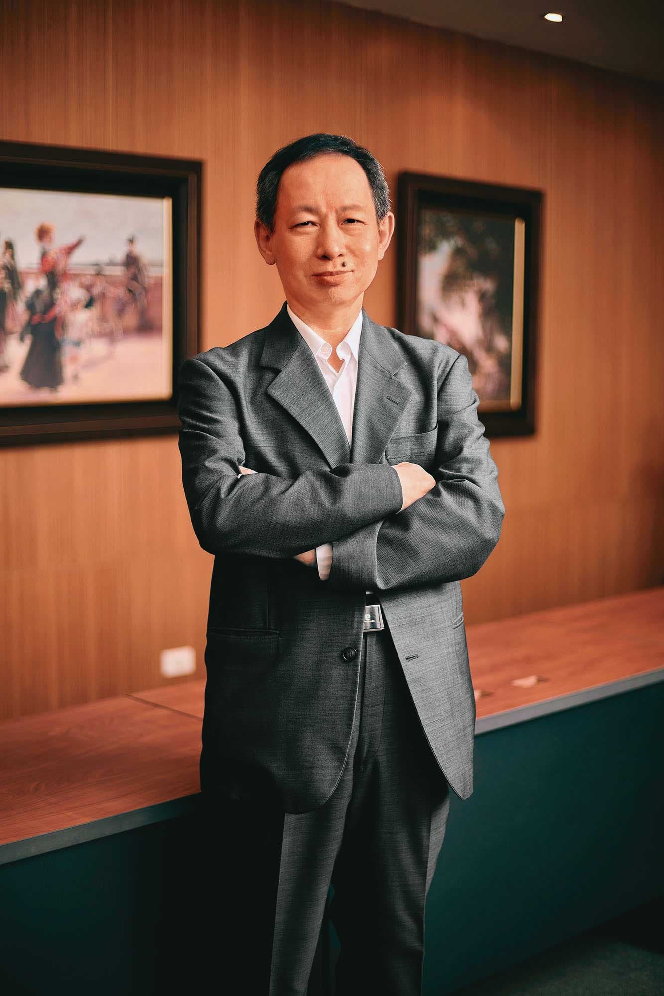 連巍鐘接受本刊專訪時無奈表示：「期盼紛爭盡快落幕，讓公司回歸正軌。」（連巍鐘提供）