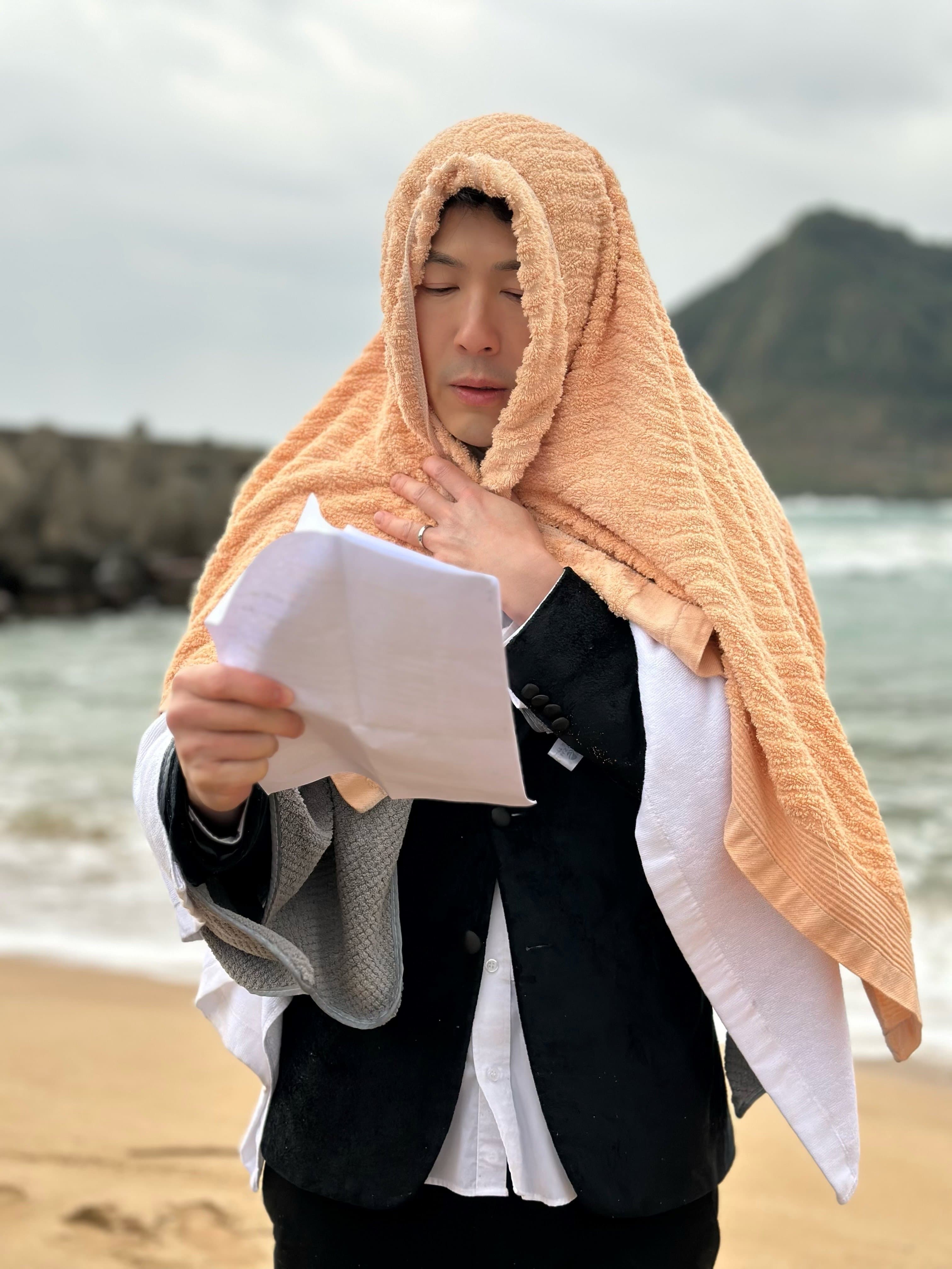 黃少祺抱病下海拍戲。（三立提供）