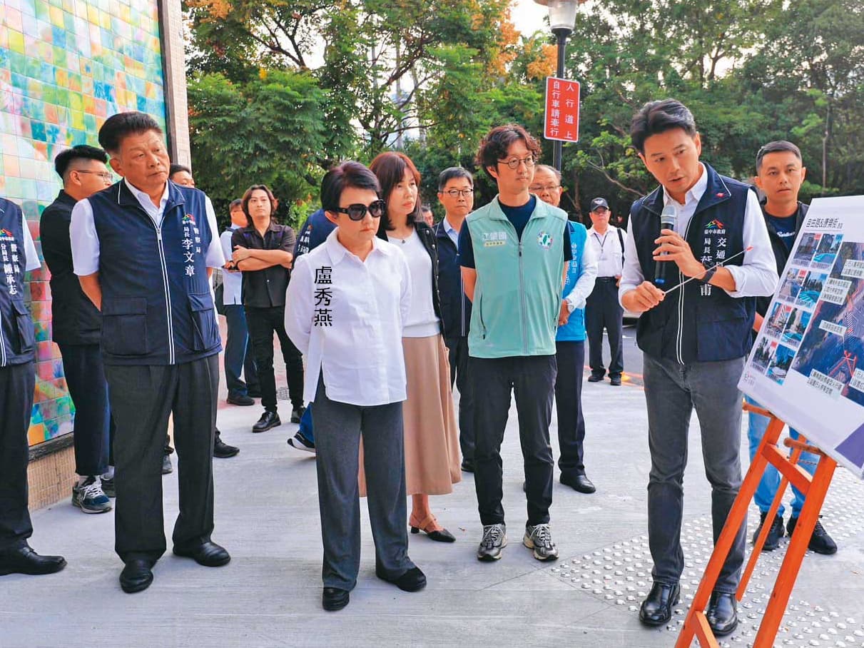 台中日前接連發生交通事故，重挫盧秀燕媽媽市長形象。（台中市府提供）