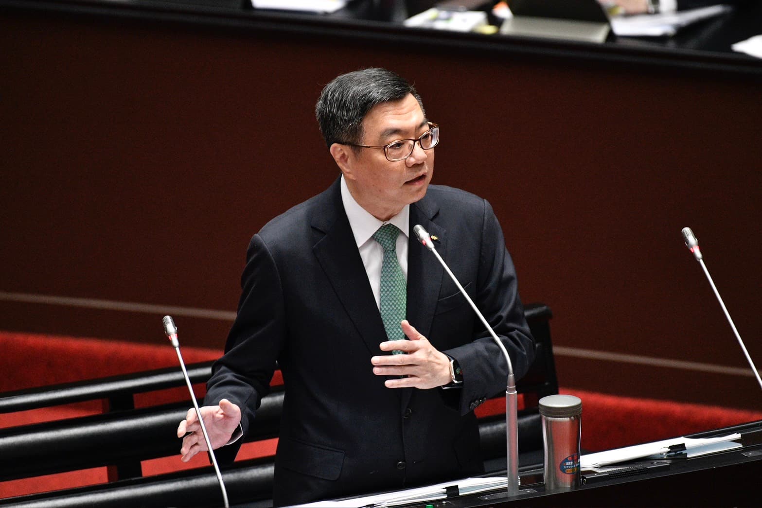 卓榮泰承諾確保打詐App上架後能提供安全、便利的使用體驗。（本刊資料照）