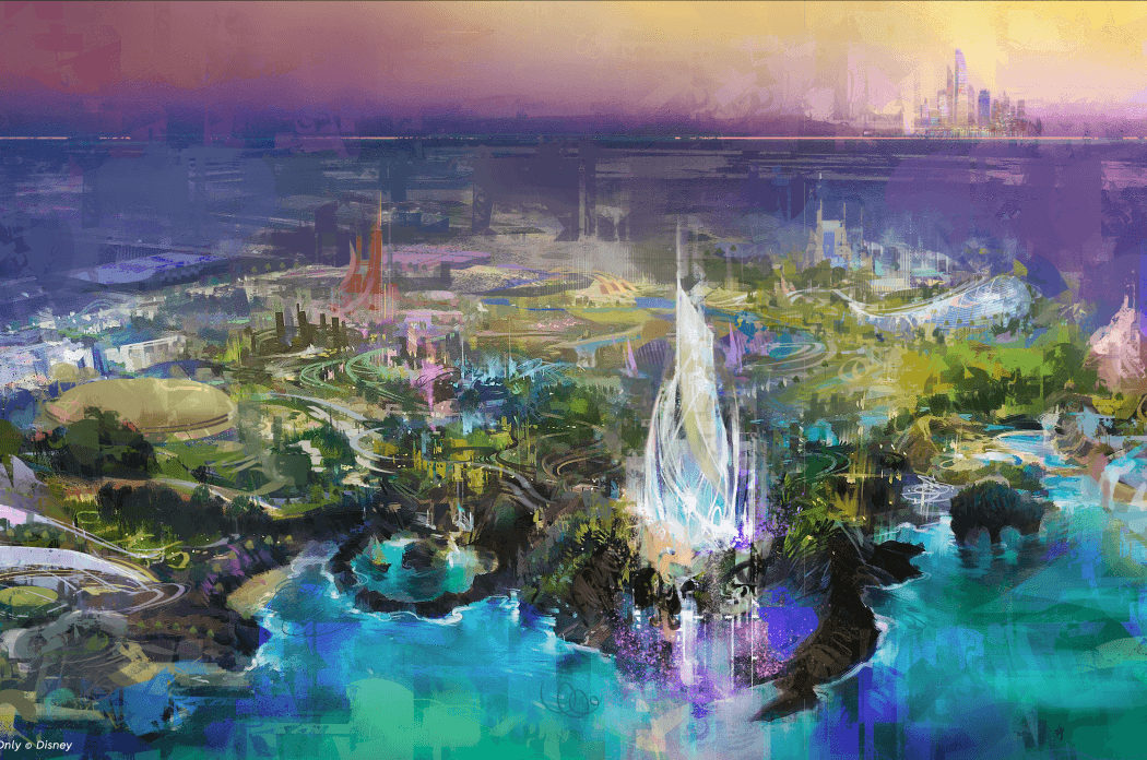 第7座迪士尼主題樂園，將落腳在阿布達比亞斯島。（翻攝thewaltdisneycompany）
