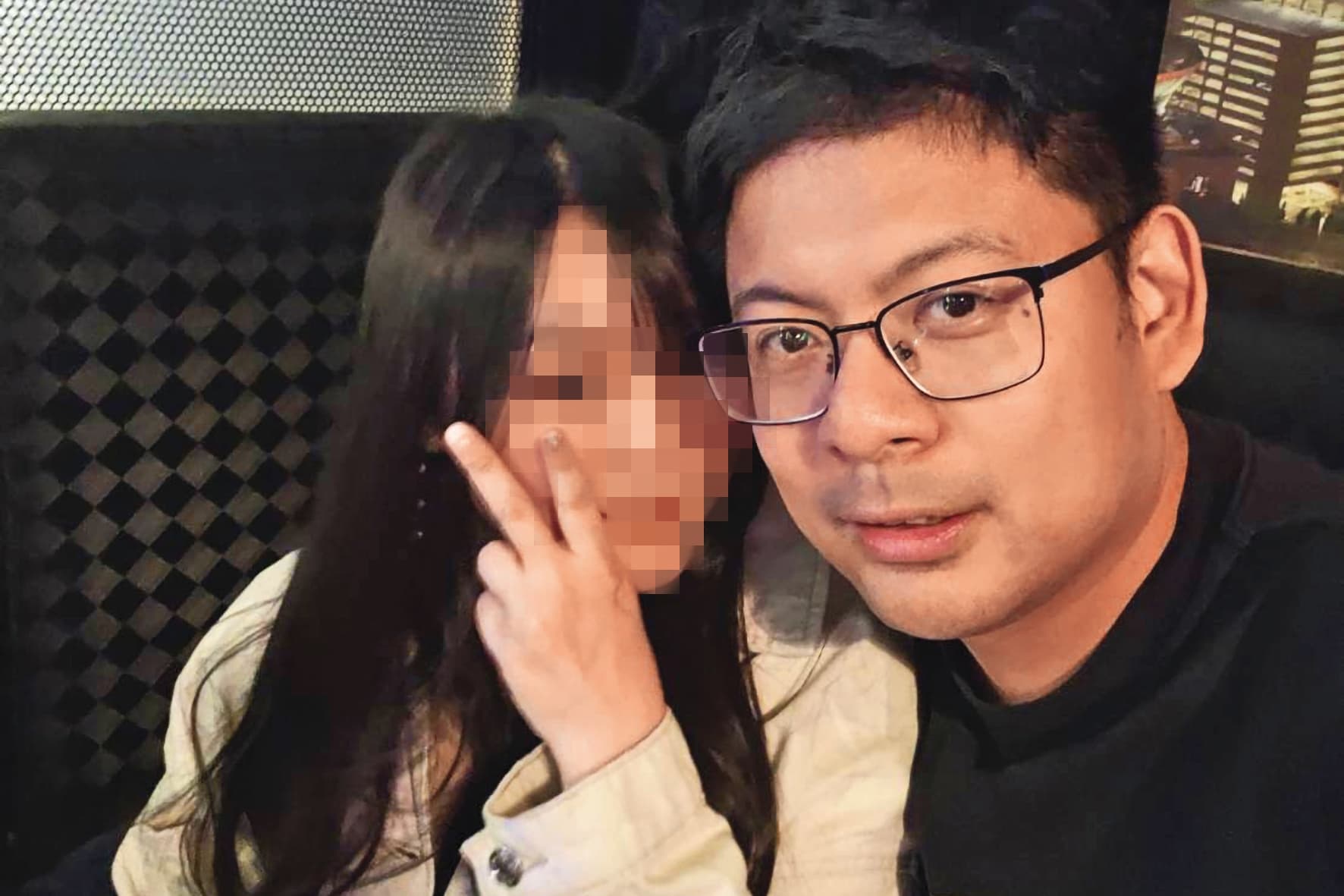 喬天鼎交往期間不只買春，還常常和多名女性約會。（讀者提供）