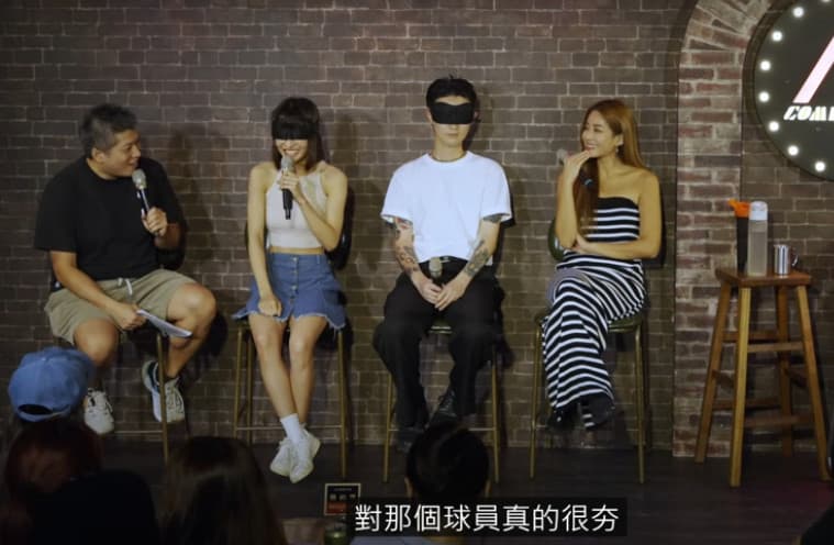 王妡透露曾有球員劈腿交往同隊啦啦隊員。（翻攝YT頻道百靈果News）