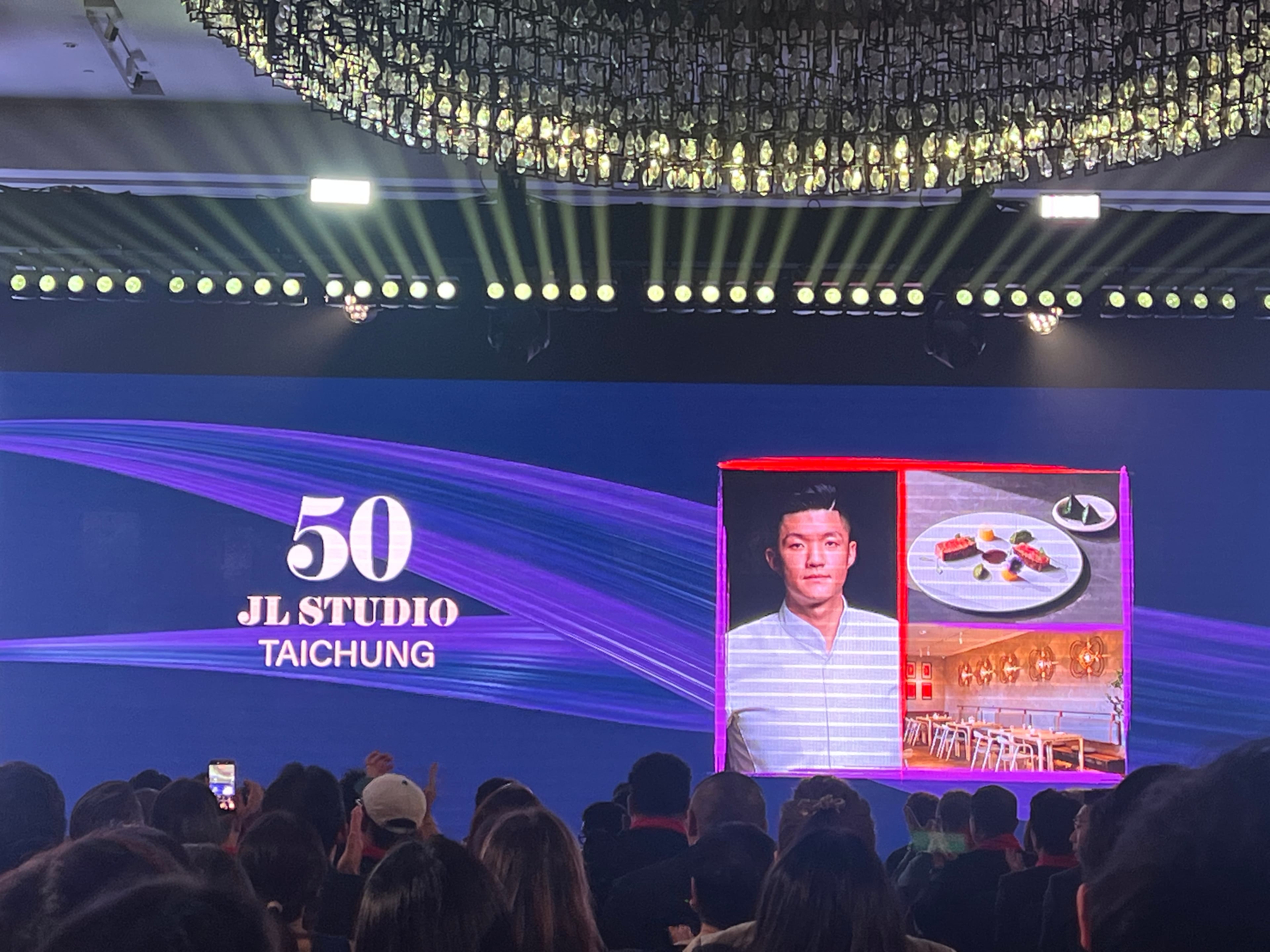 台中的JL Studi拿下50名。