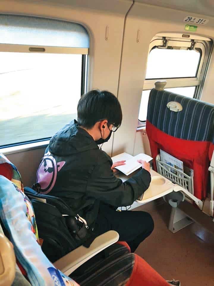 小宇資質優異，想法很多。（家屬提供）
