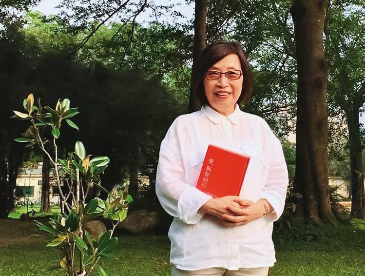 宋晶宜是台灣知名作家，其作品〈雅量〉被收入在教科書當中。（翻攝宋晶宜臉書）