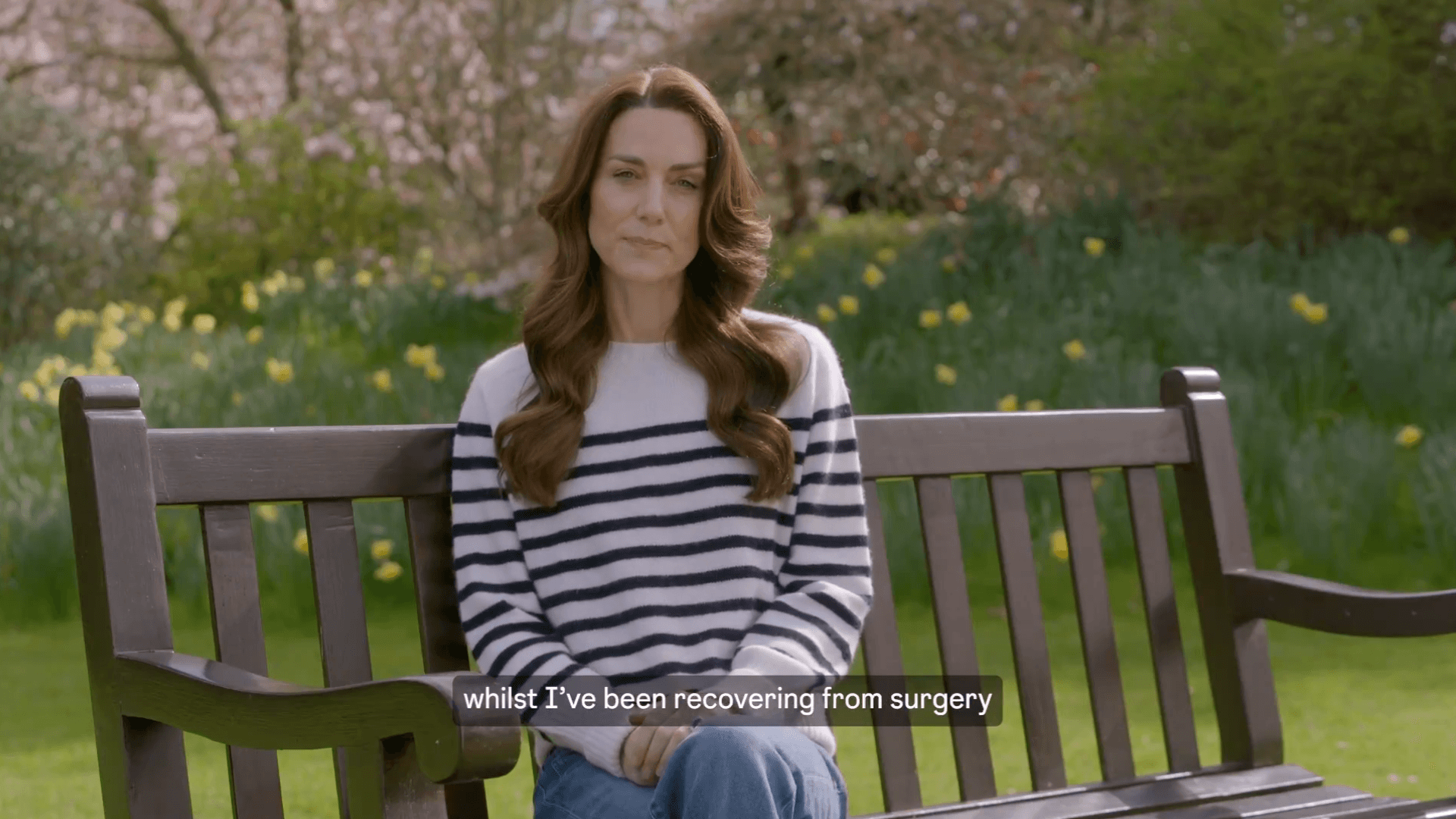 凱特王妃透過影片宣布罹癌消息。（翻攝X@KensingtonRoyal）