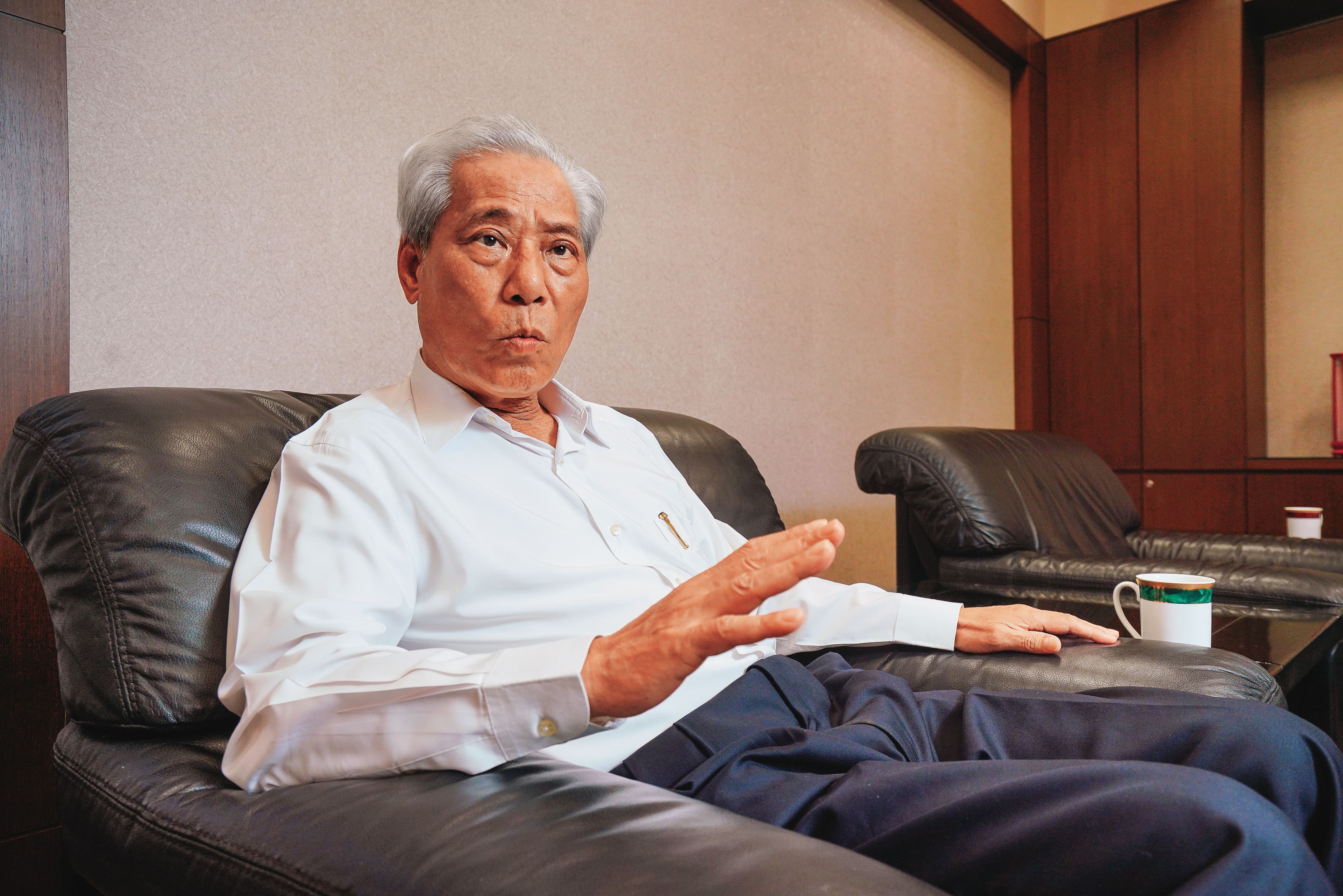 三陽董事長吳清源用行動挺政府，擴大發展現代汽車國產化。