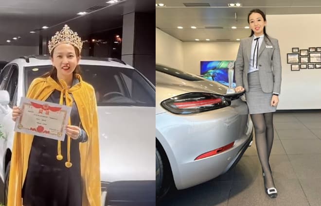 Molly坦言成功祕訣來自於真誠，駁斥靠不正當手段賣車。（翻攝微博）