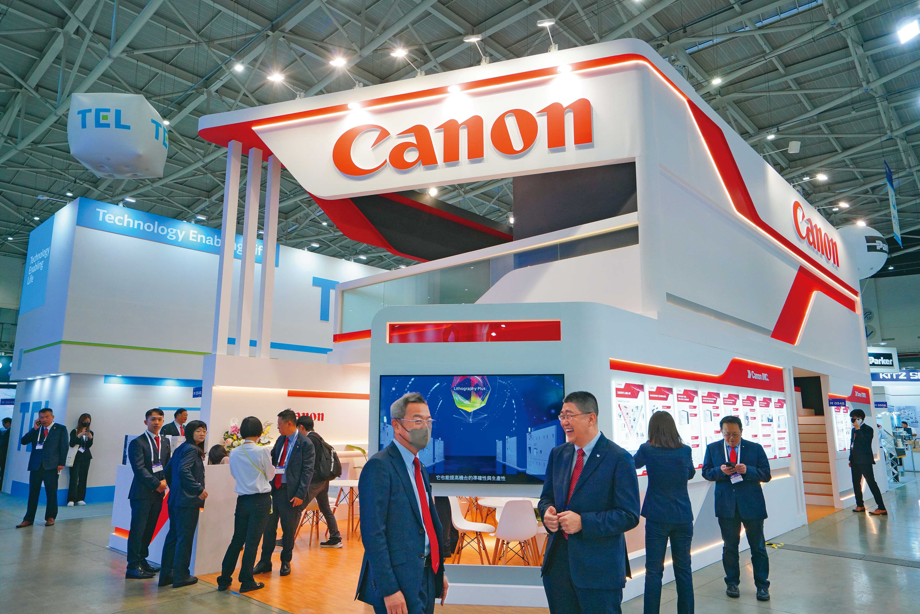 廣化與佳能（Canon）強強聯手，將回焊設備與佳能的晶粒鍵合機整合。