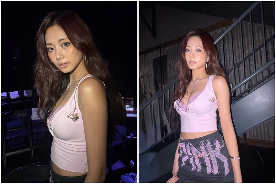 TWICE子瑜今一早分享這次活動個人辣照。（翻攝自子瑜IG）