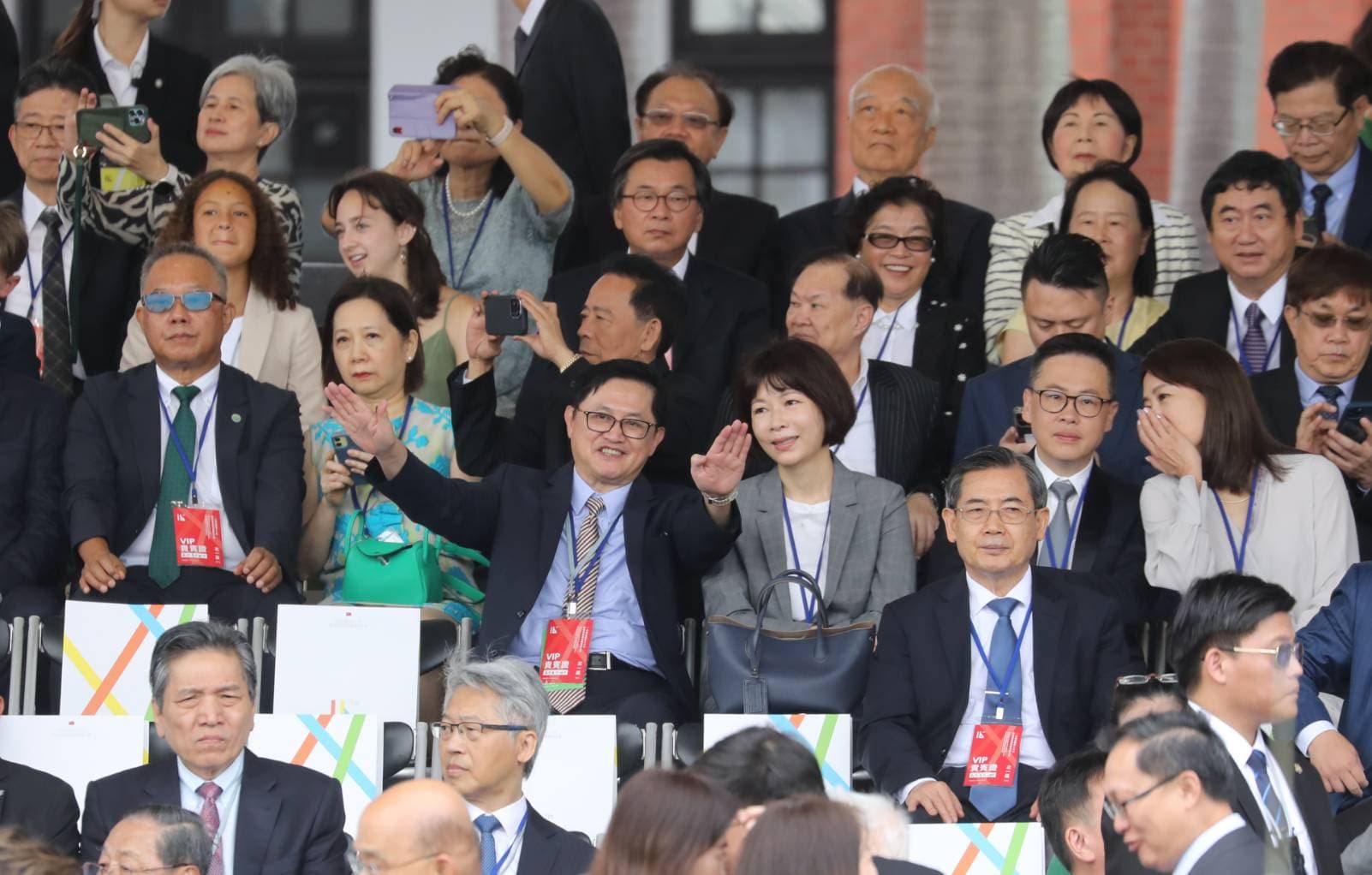 和碩董事長童子賢出席總統就職典禮。