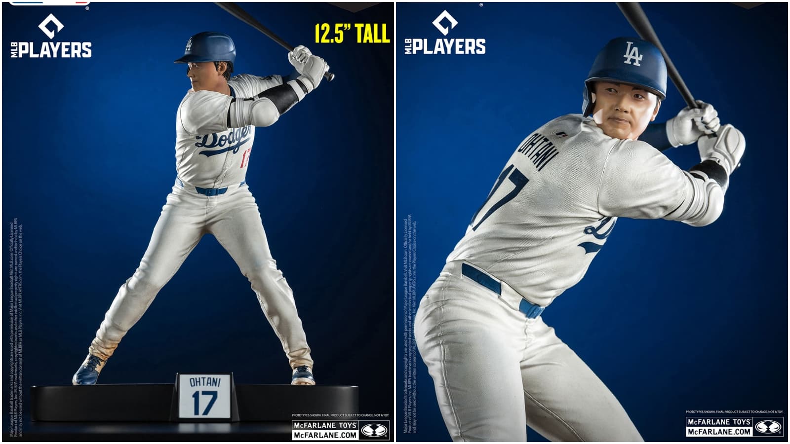 大谷翔平6分之1比例的模型，要價1.1萬台幣。（翻攝畫面）