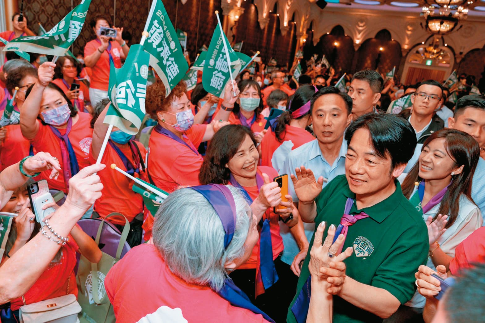 網路是現今選戰重點，深偽影音的介入勢必會對選舉結果造成影響。（賴清德團隊提供）