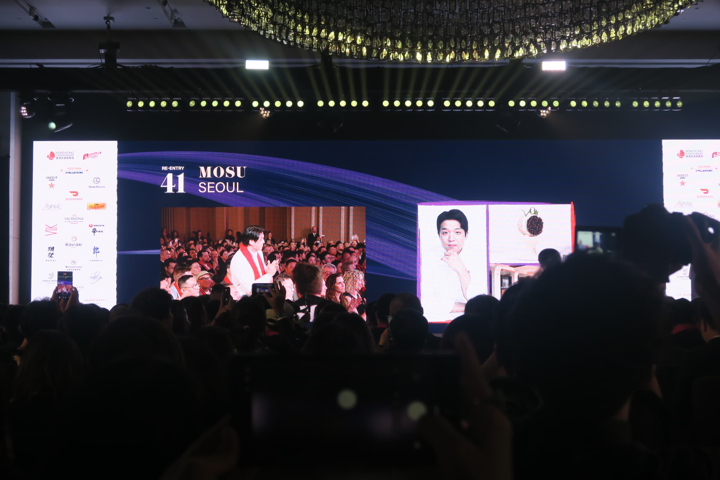 黑白大廚評審安成宰主廚的MOSU獲得41名。