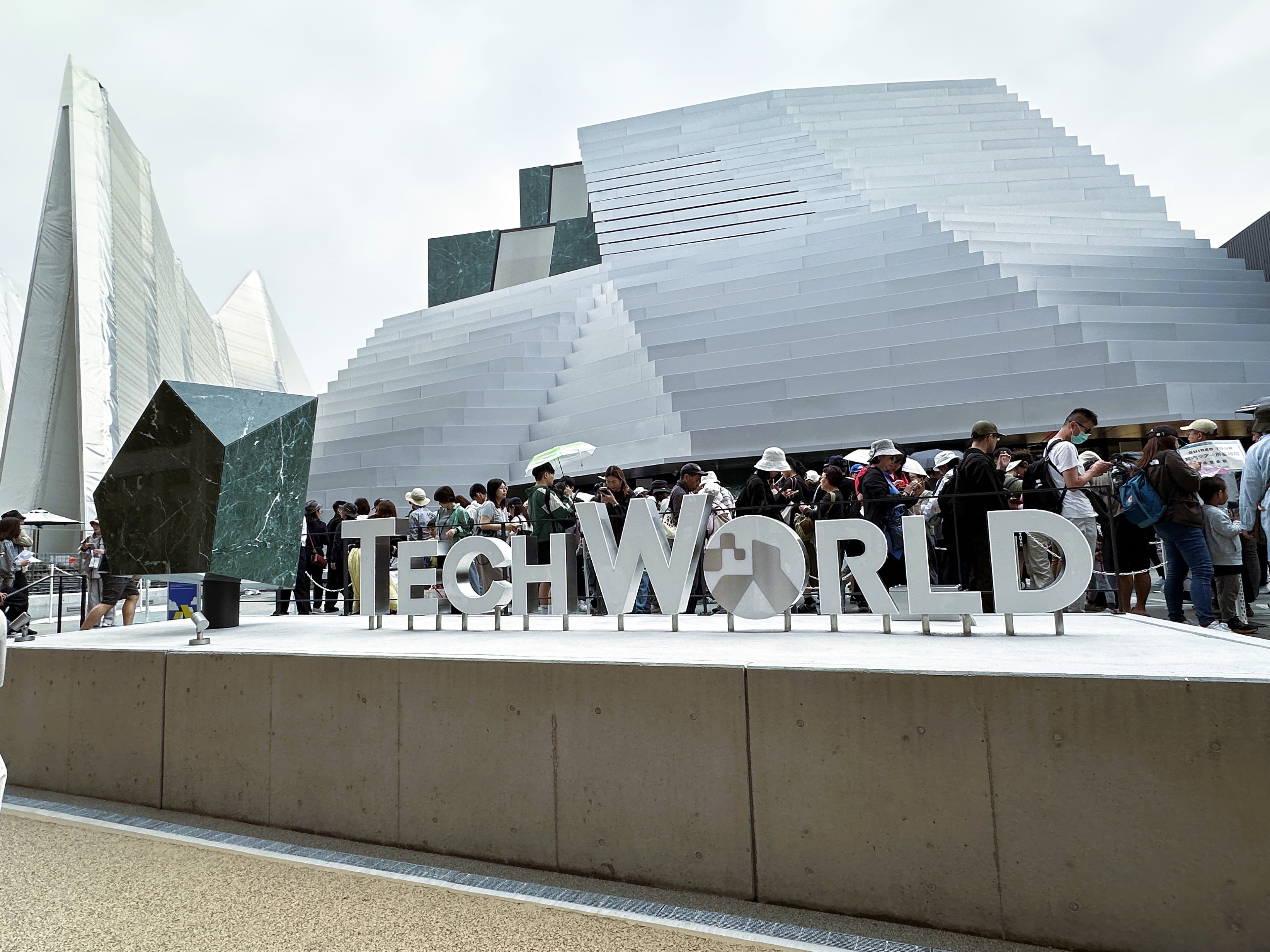 大阪萬博的「台灣館」TECH WORLD將移回嘉義做最後展出。（陳凱俊攝）