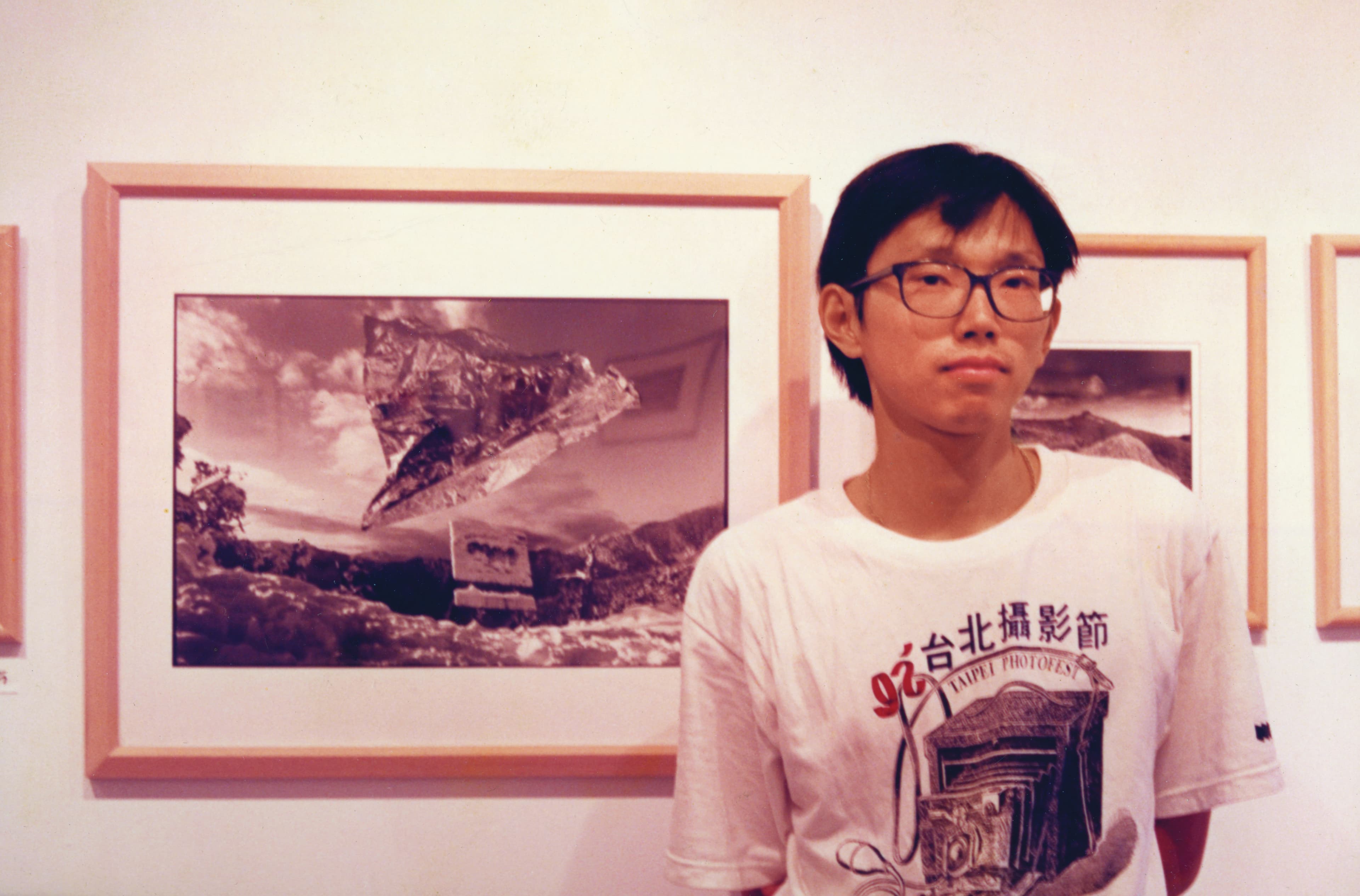 姚瑞中1992年在七卡山莊拍攝《介入》,獲得台北攝影新人獎。(姚瑞中提供)