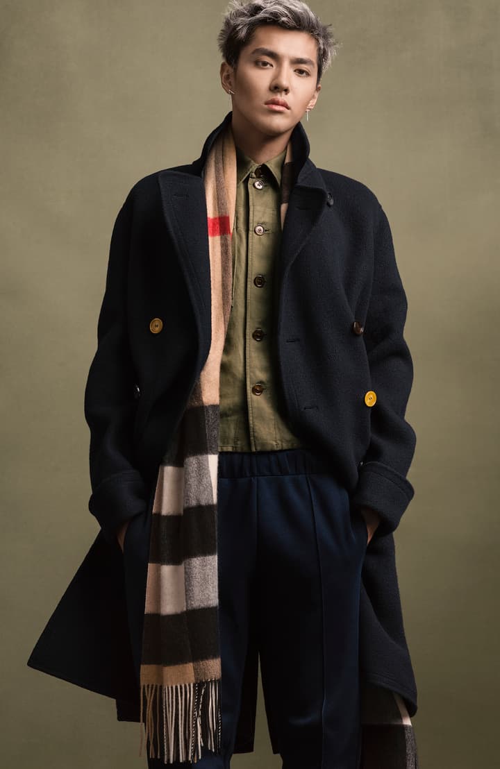 英國百年老牌Burberry首創先例,之前請來中國90男神吳亦凡當任代言人,讓曝光度與銷售額大增。(Burberry提供)