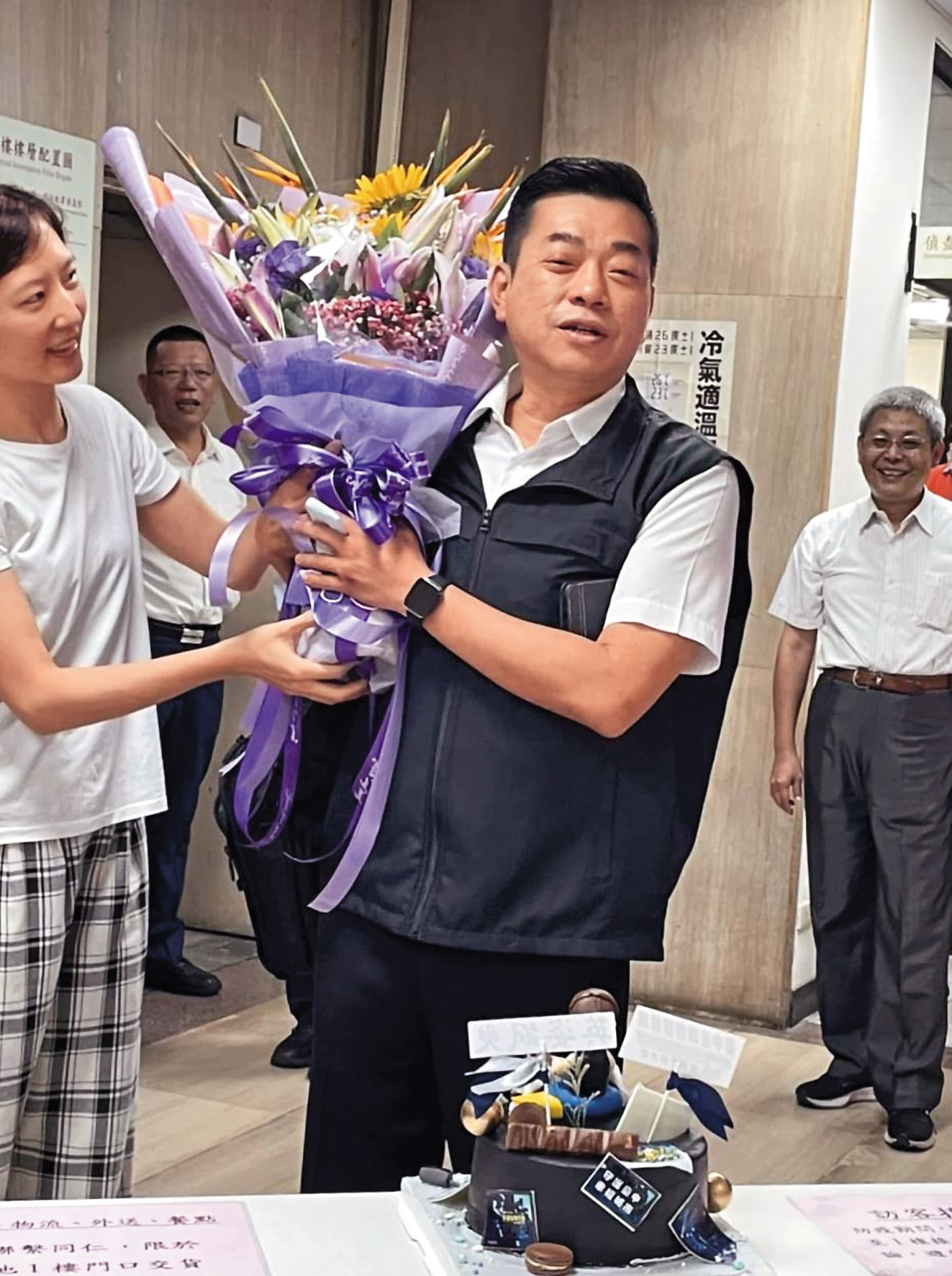 涉本案貪汙的前警政司林明佐(已改名林康承),因病請假未出庭。(資料照片)