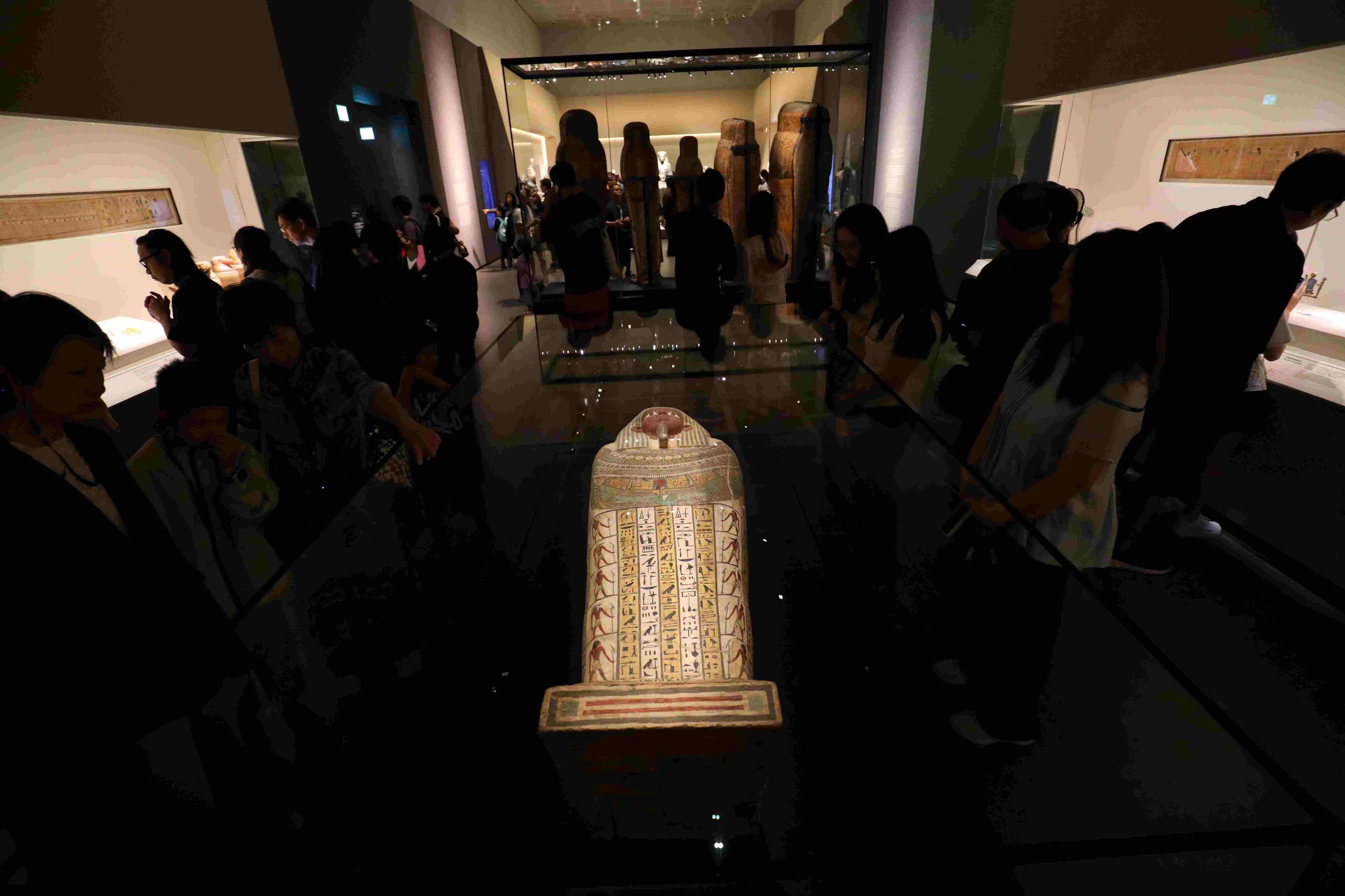 香港故宮正在舉行的「古埃及文明大展」,展示了250件古埃及珍寶。